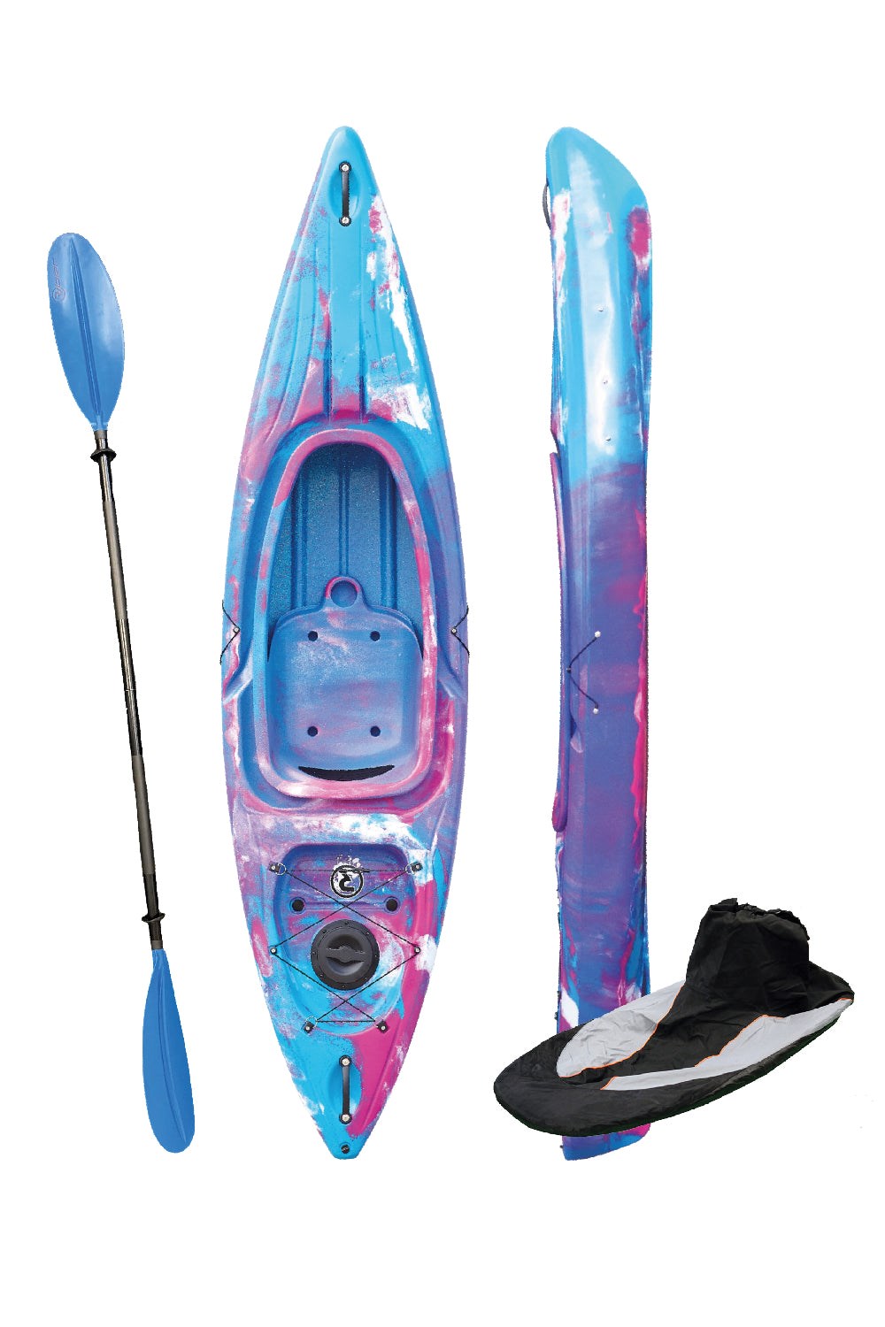 Deluxe Sit-in-kayak With PaddleandSpraydeck -