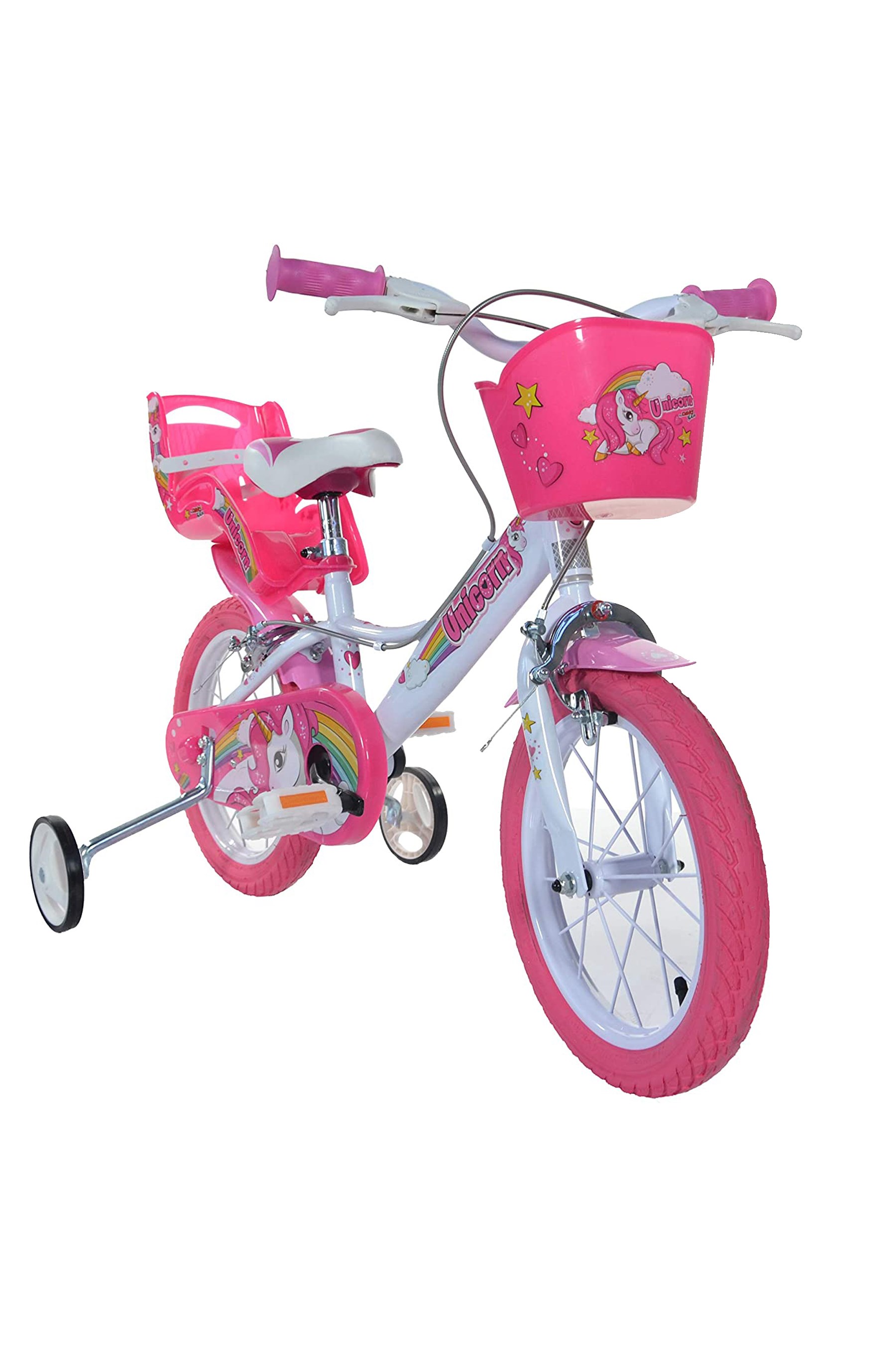 Dino Bikes 14 Unicorn Kids Bike -