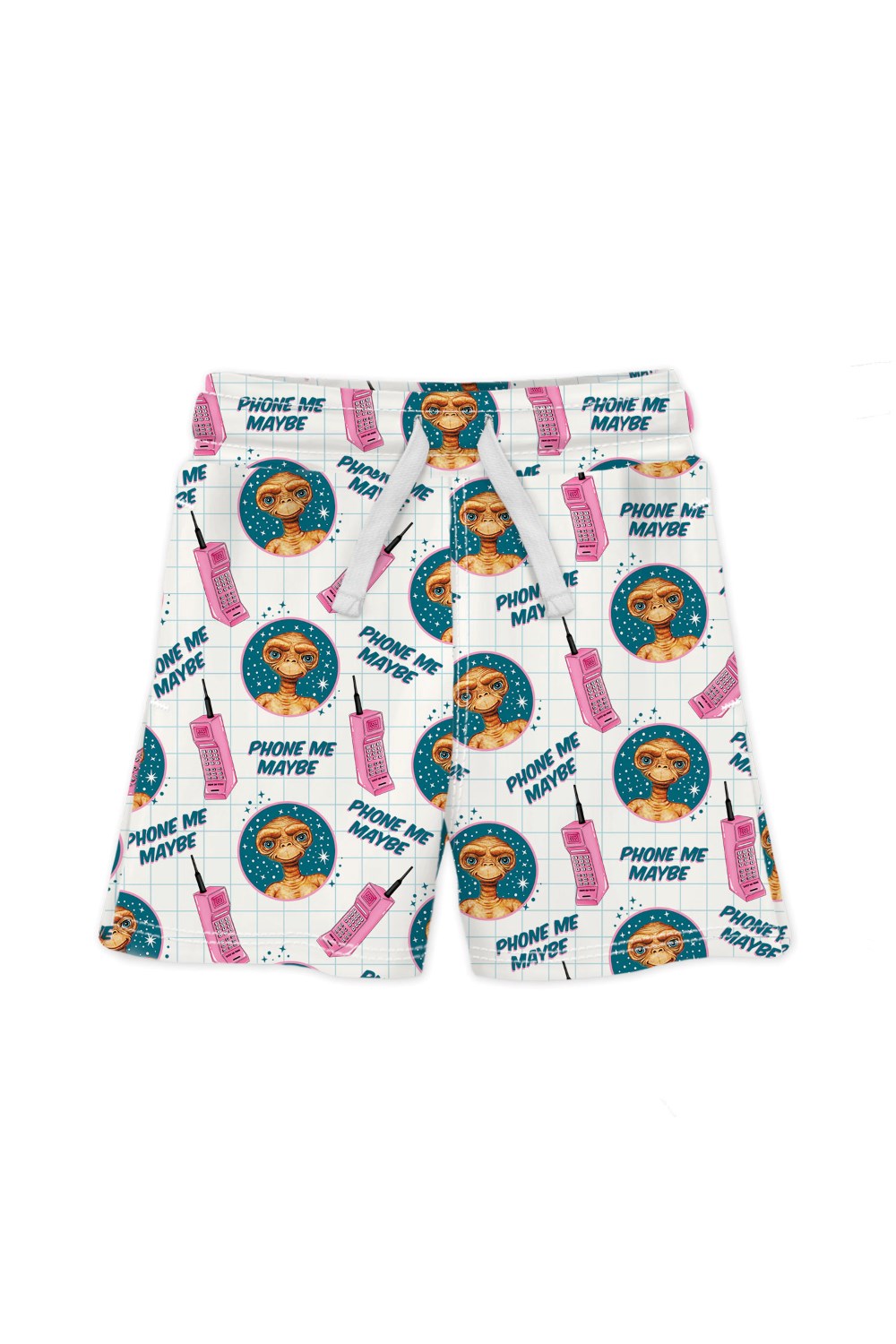 E. T. The Extra Terrestrial 01 Toddler Track Shorts -