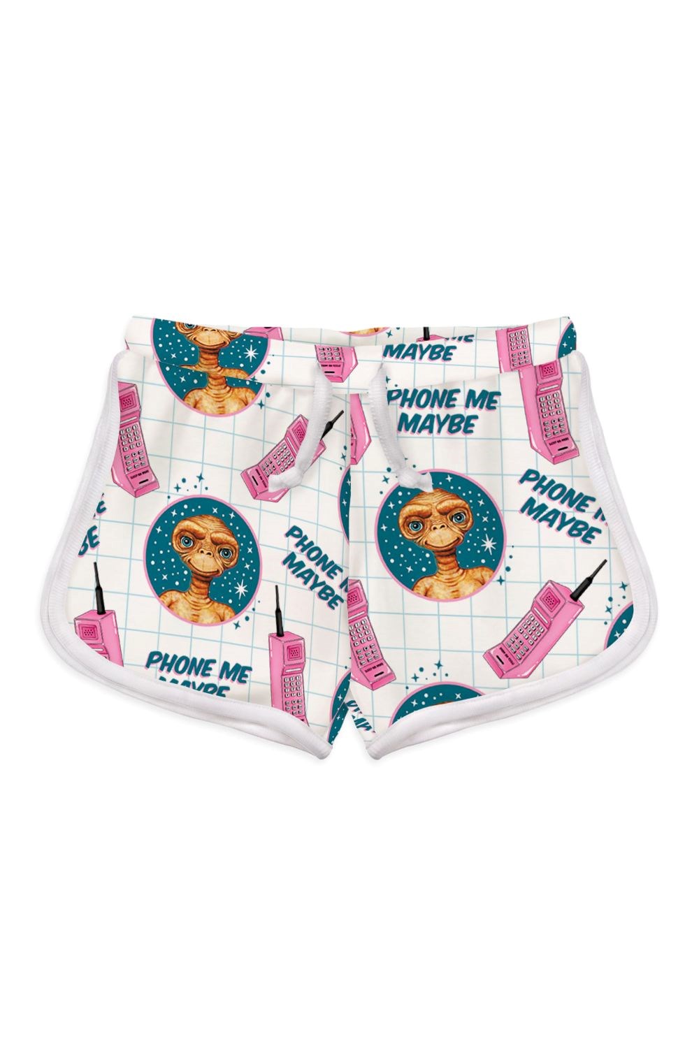E. T. The Extra Terrestrial 01 Toddler Trim Shorts -