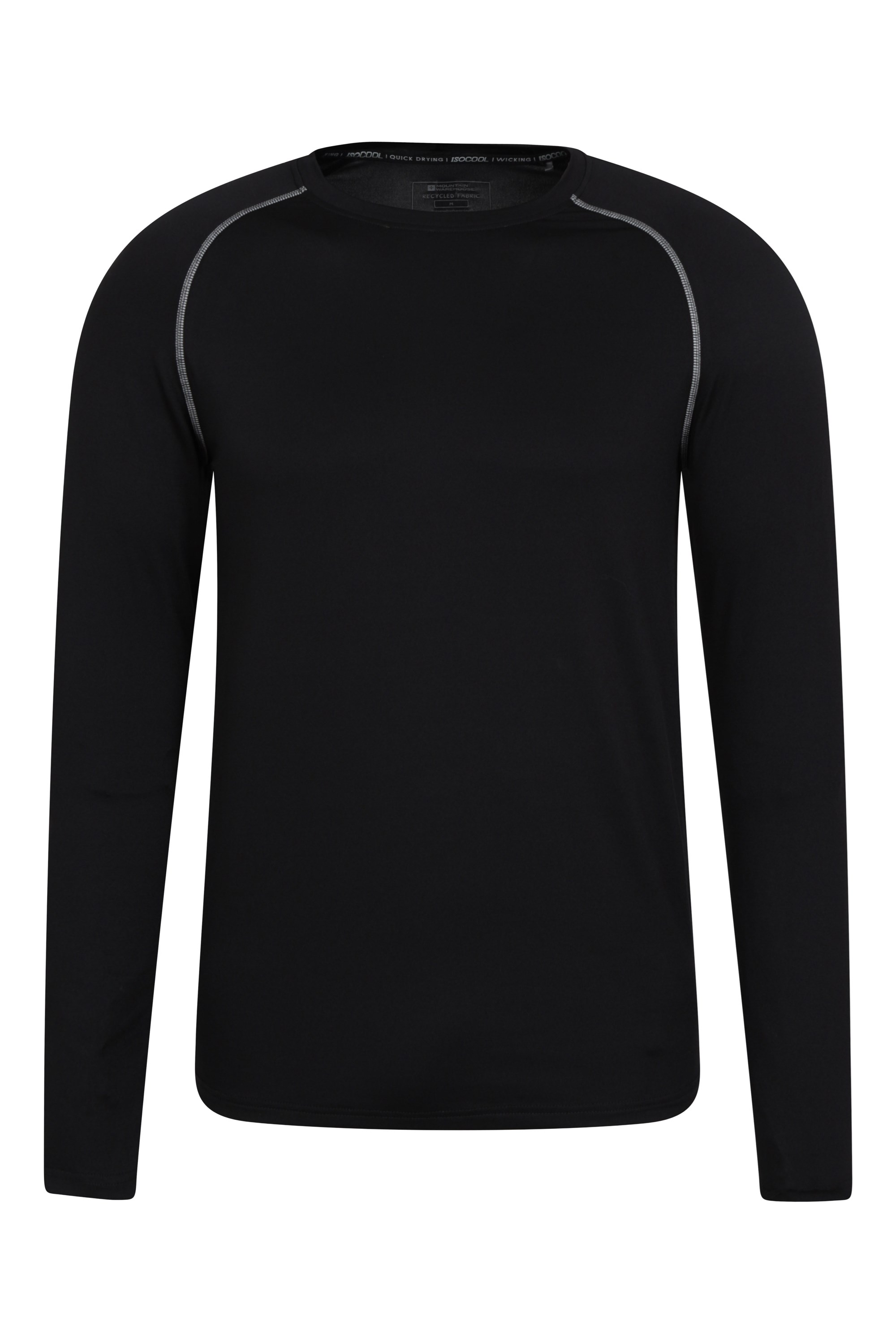 Energy Mens Recycled Active Top - Black