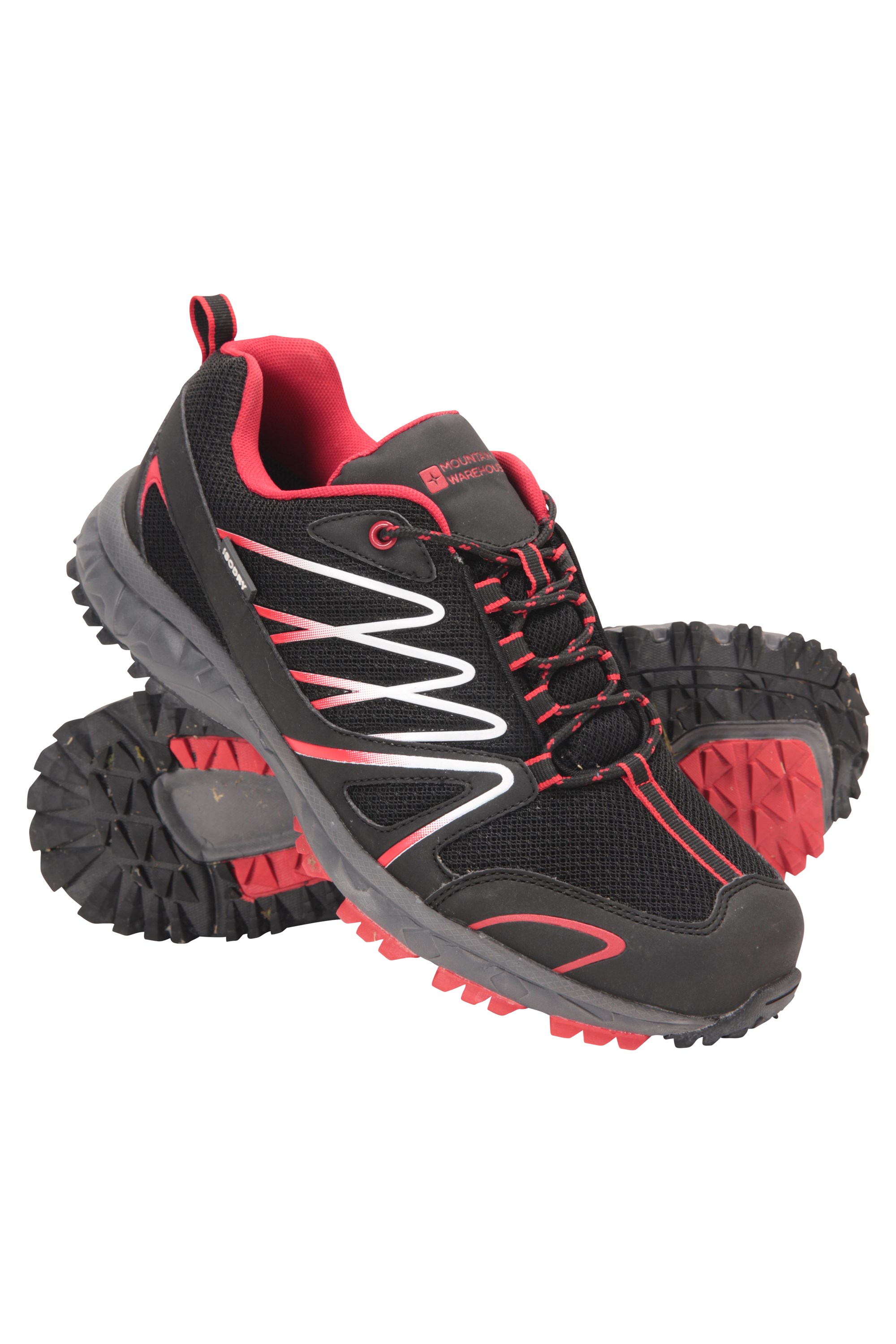 Enhance Waterproof Trail Mens Running Sneakers - Black