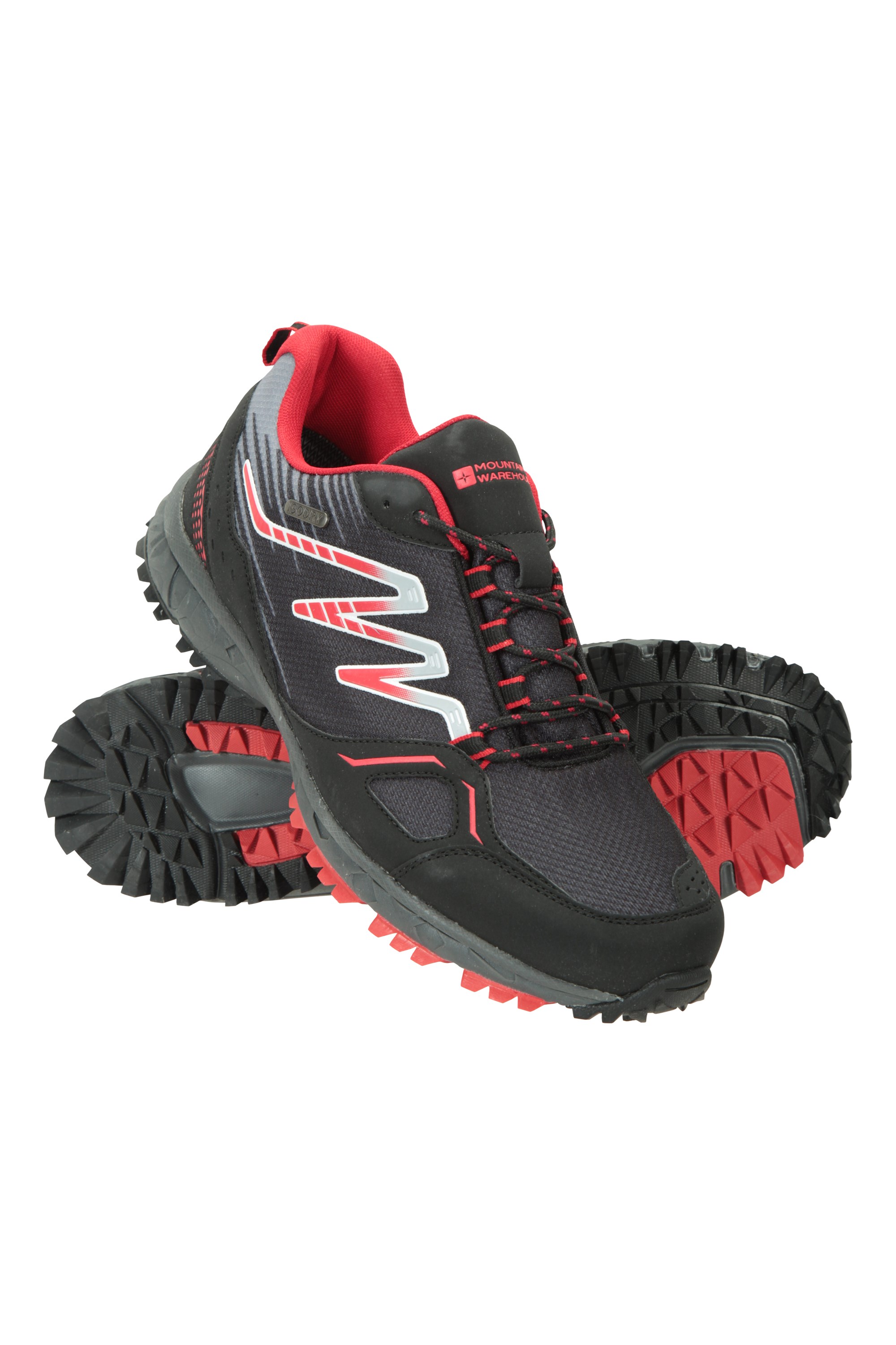 Enhance Waterproof Trail Mens Running Sneakers - Dark Grey
