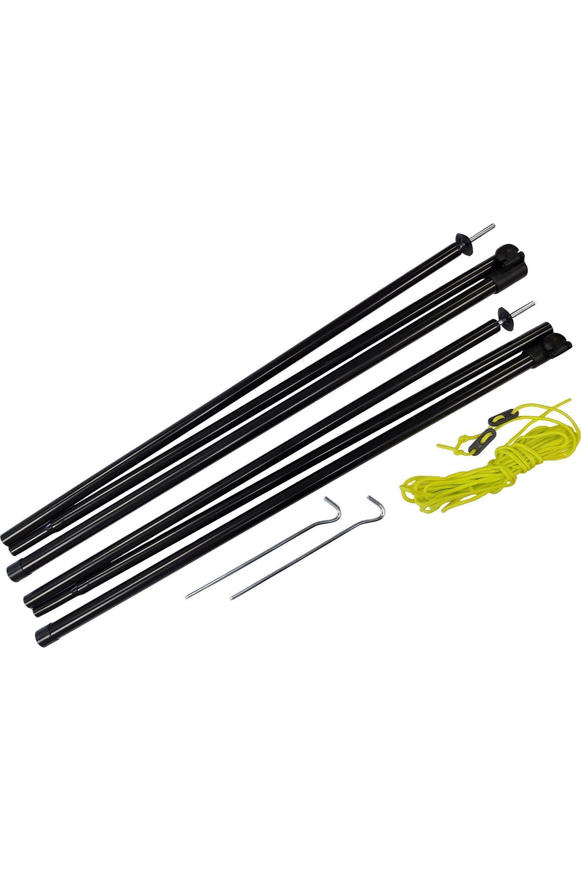 Adjustable Steel King Poles 180-220cm -