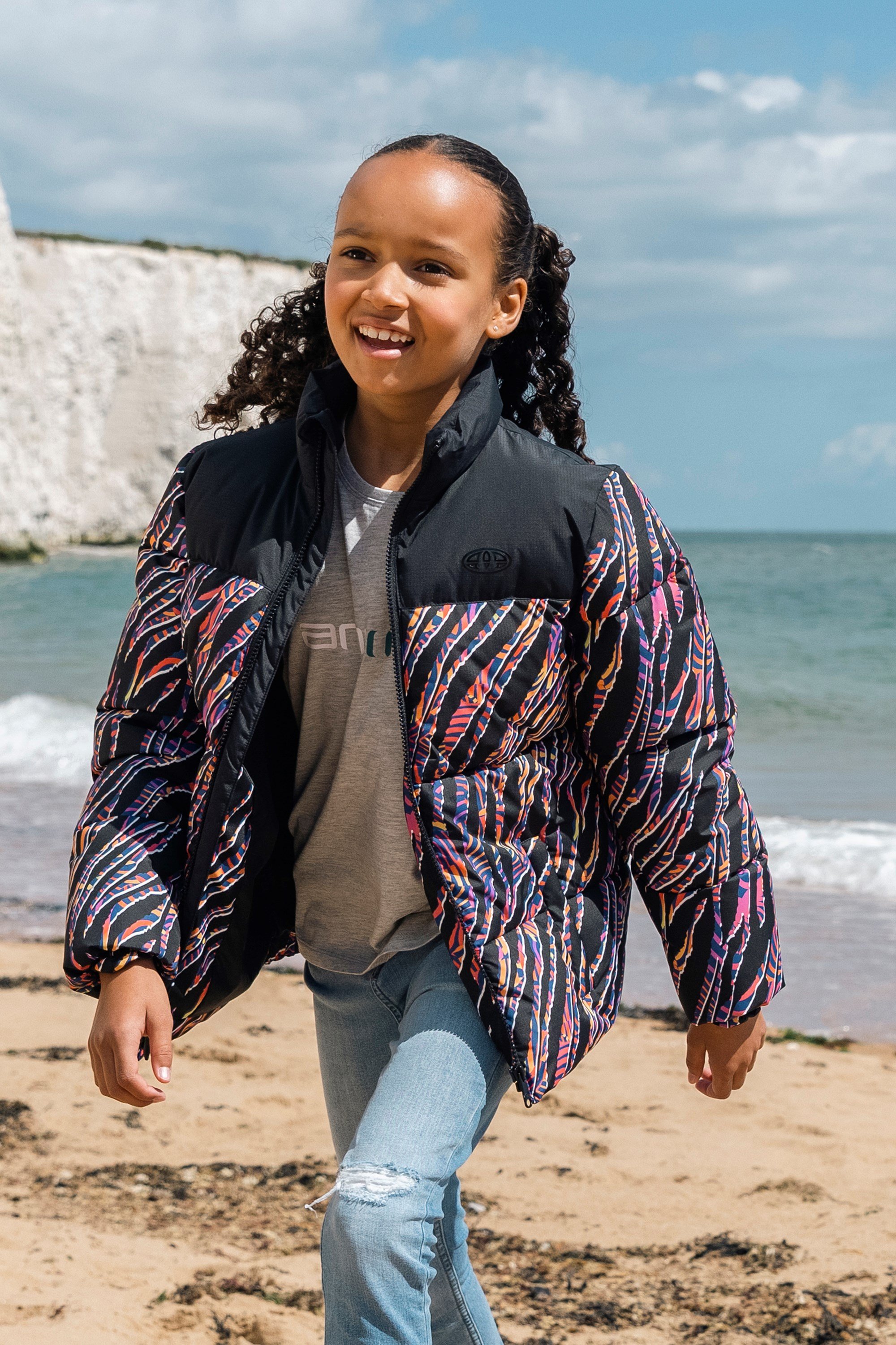 Explore Kids Recycled Jacket - Green