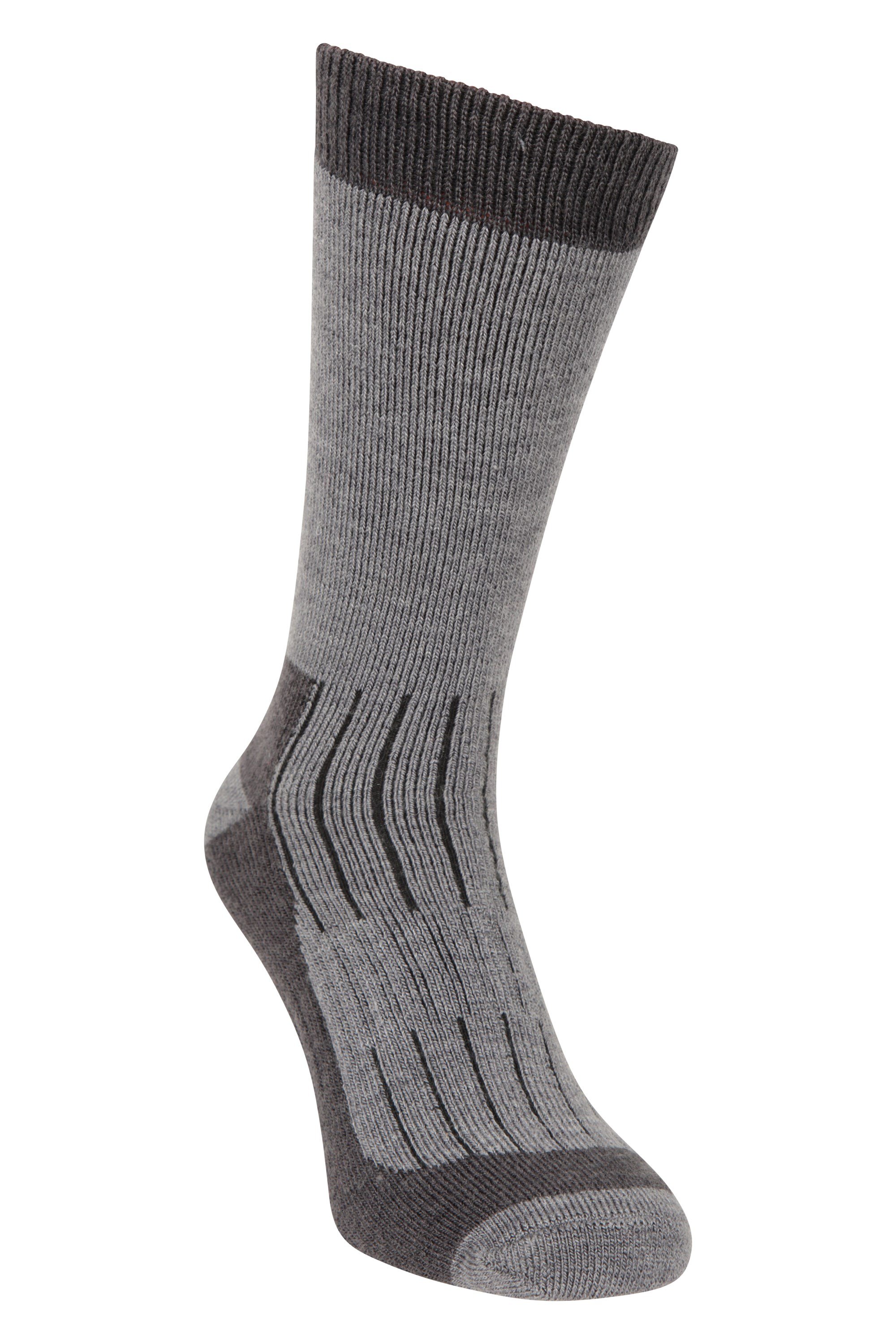 Explorer Mens Merino Thermal Socks - Grey