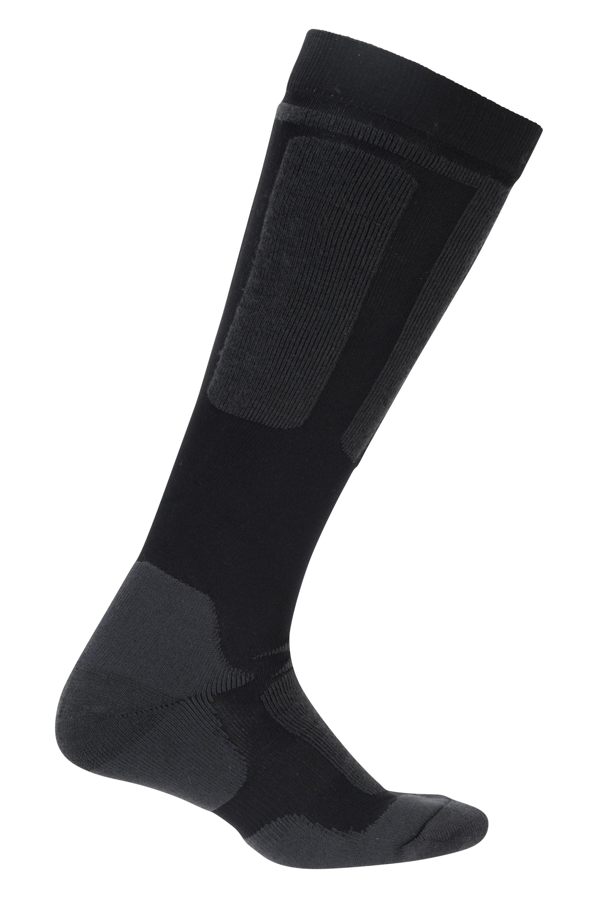 Extreme Mens Merino Thermal Ski Socks - Black