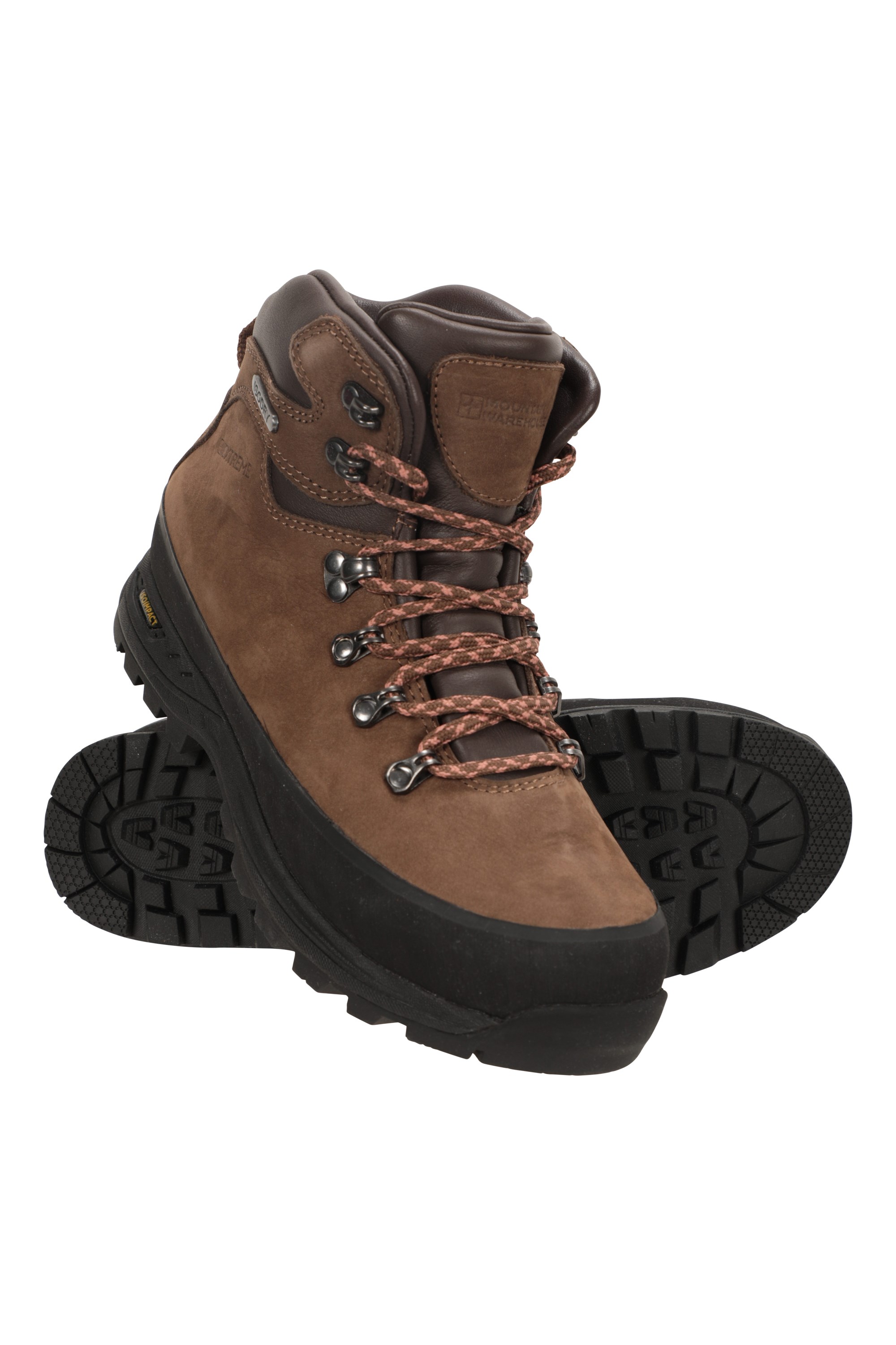 Extreme Quest Womens Waterproof Isogrip Boots - Brown