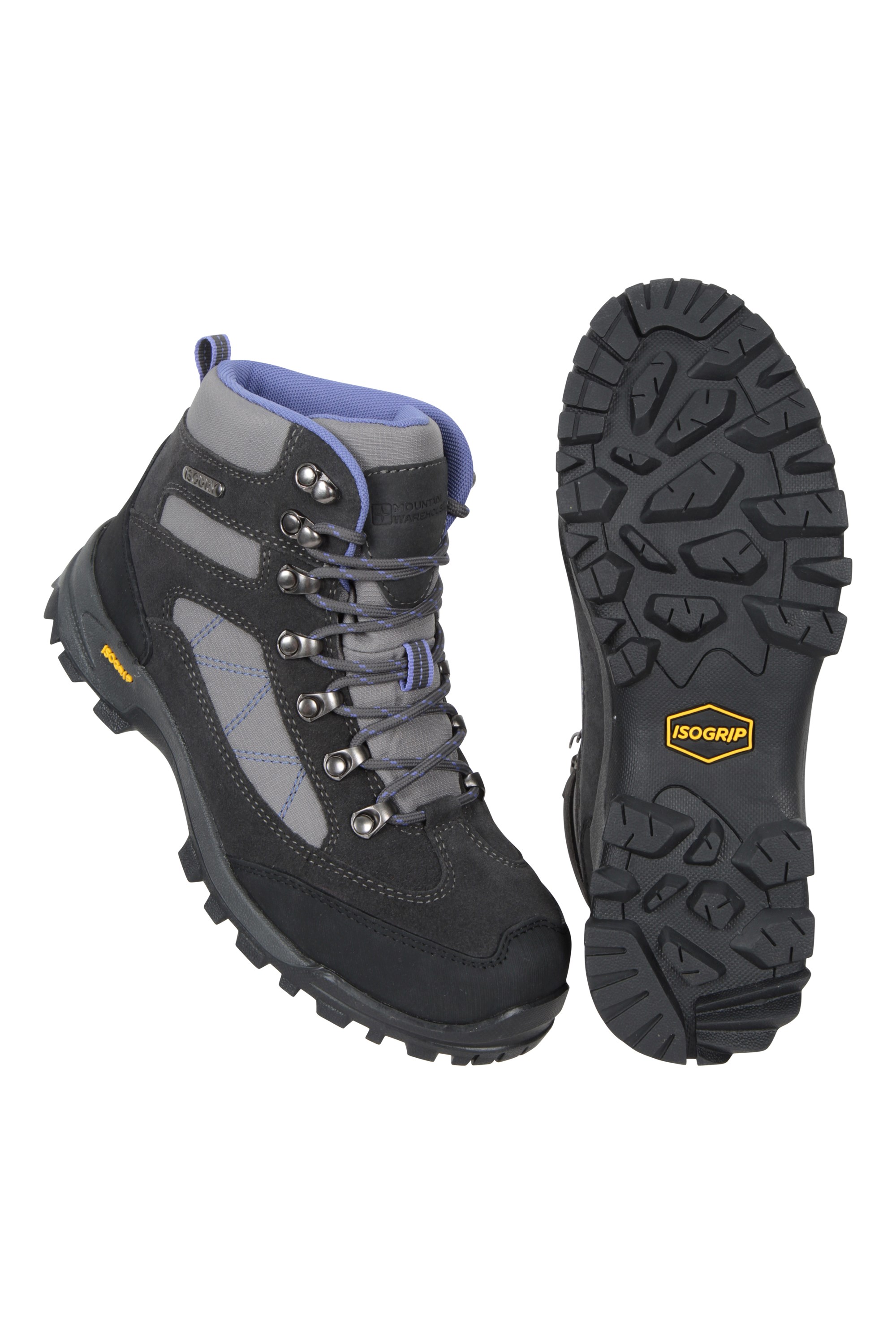 Extreme Storm Womens Waterproof Isogrip Boots - Grey