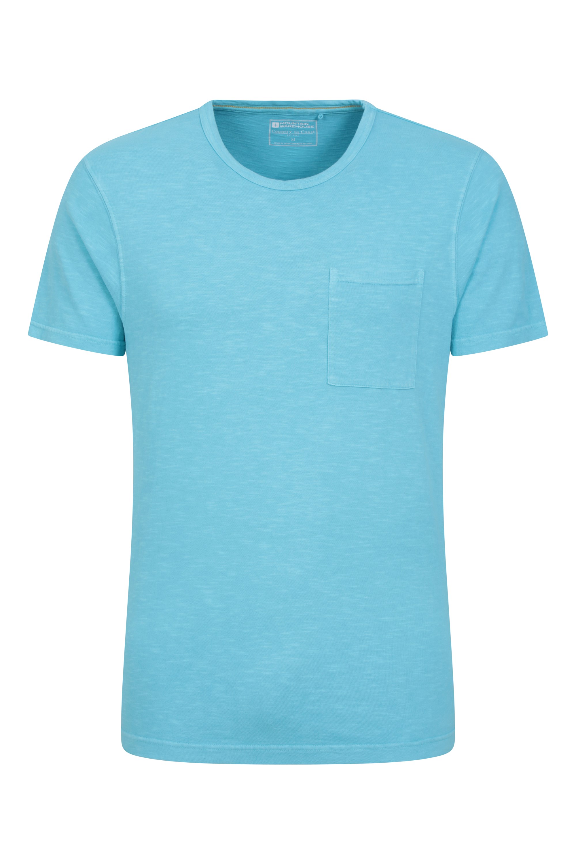 Fescue Mens Pocket T-shirt - Blue