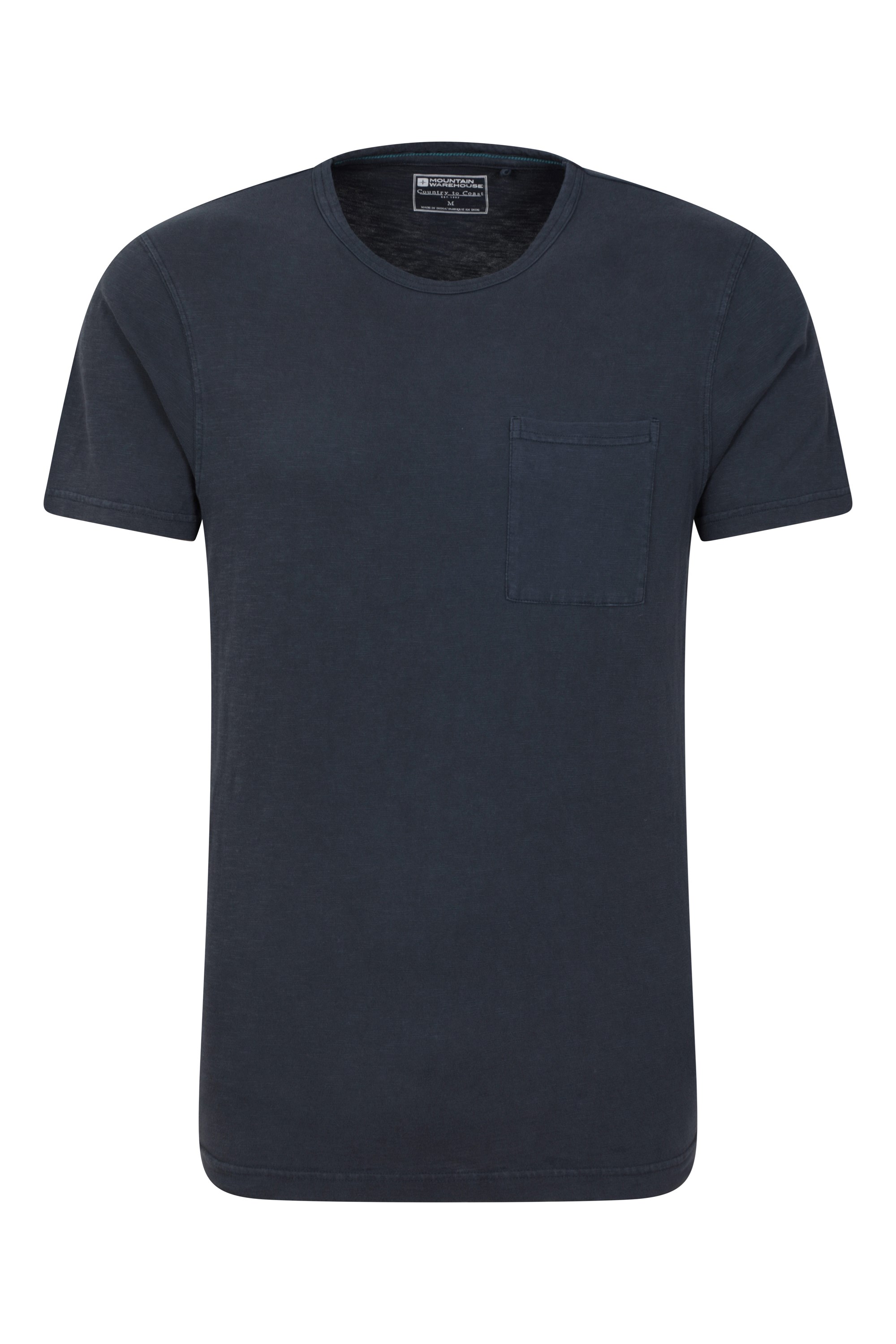 Fescue Mens Pocket T-shirt - Navy