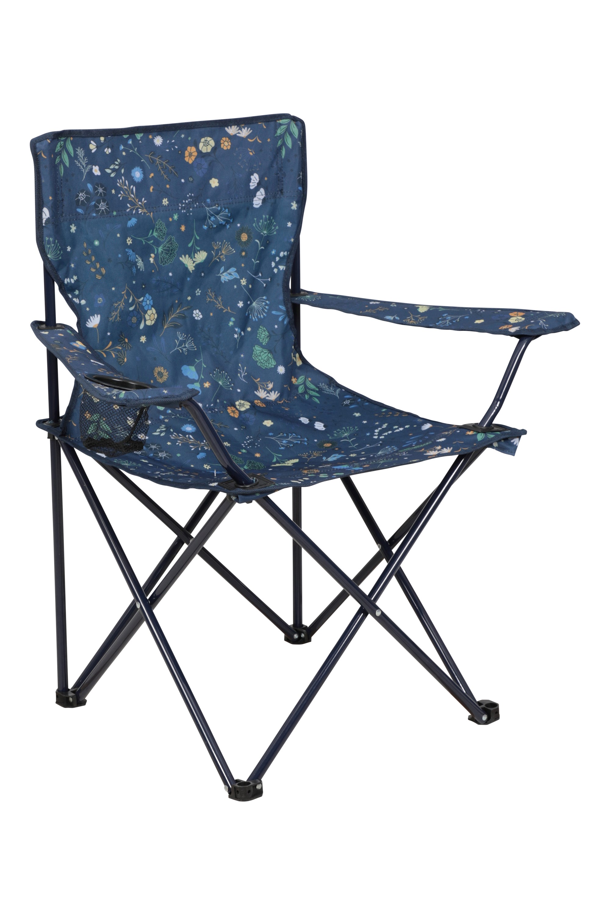 Folding Chair - Patterned - Blue