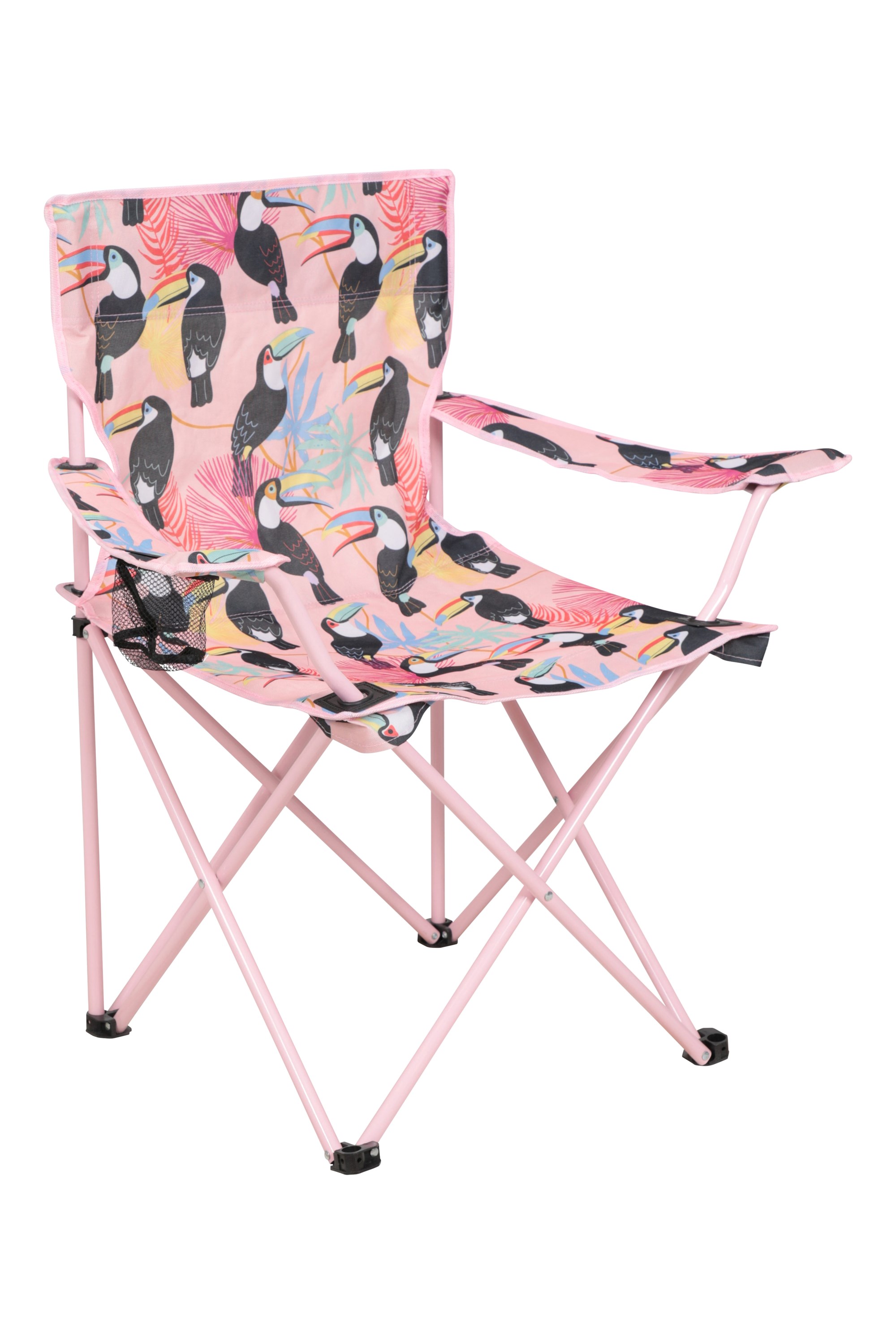 Folding Chair - Patterned - Pink