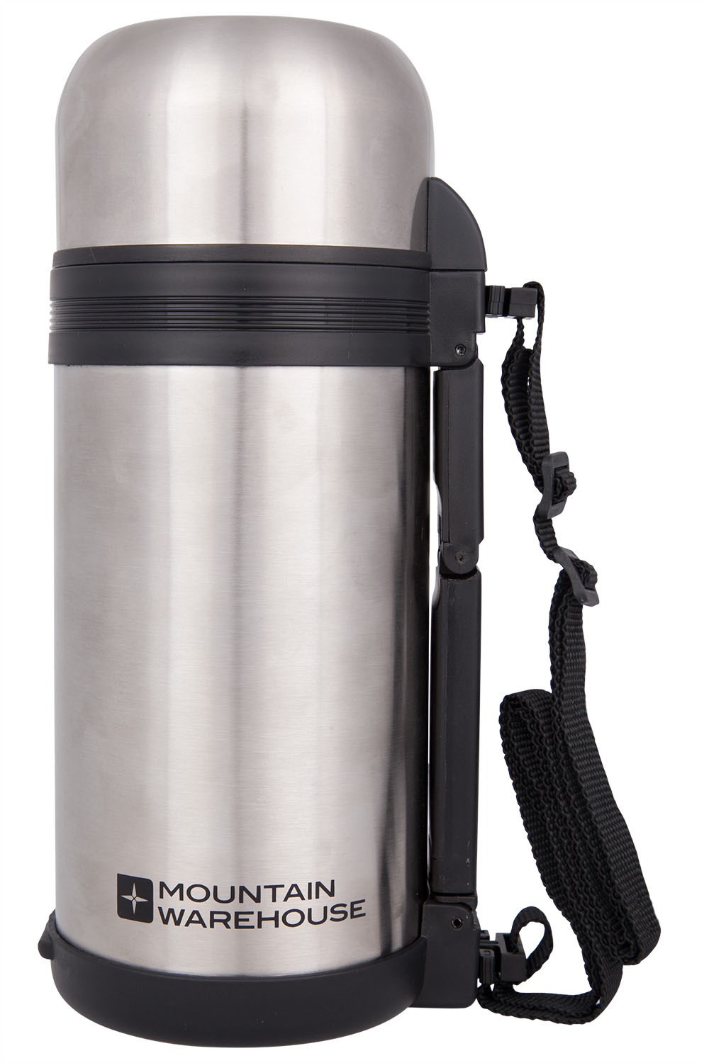 Food Flask With Handle 1. 2 Litre - Silver