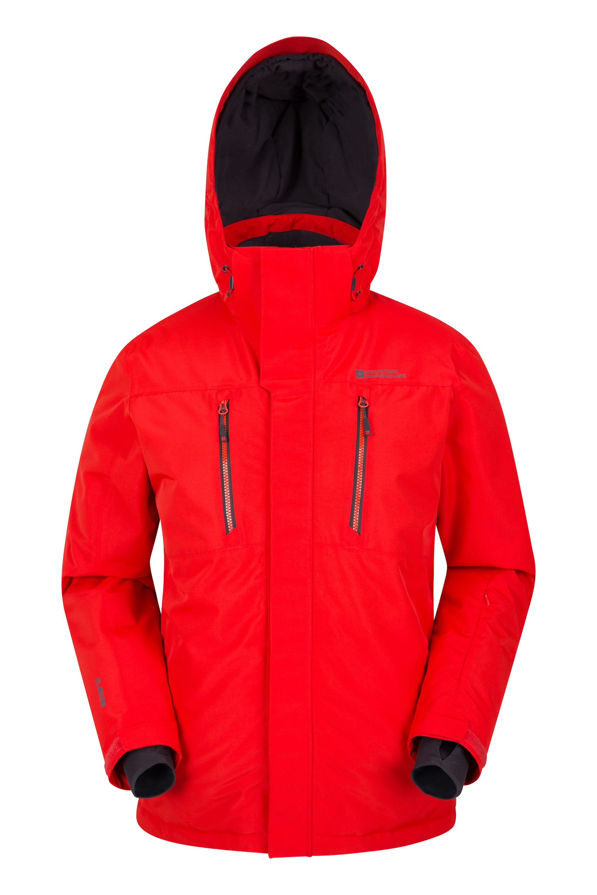 Galaxy Mens Ski Jacket - Orange