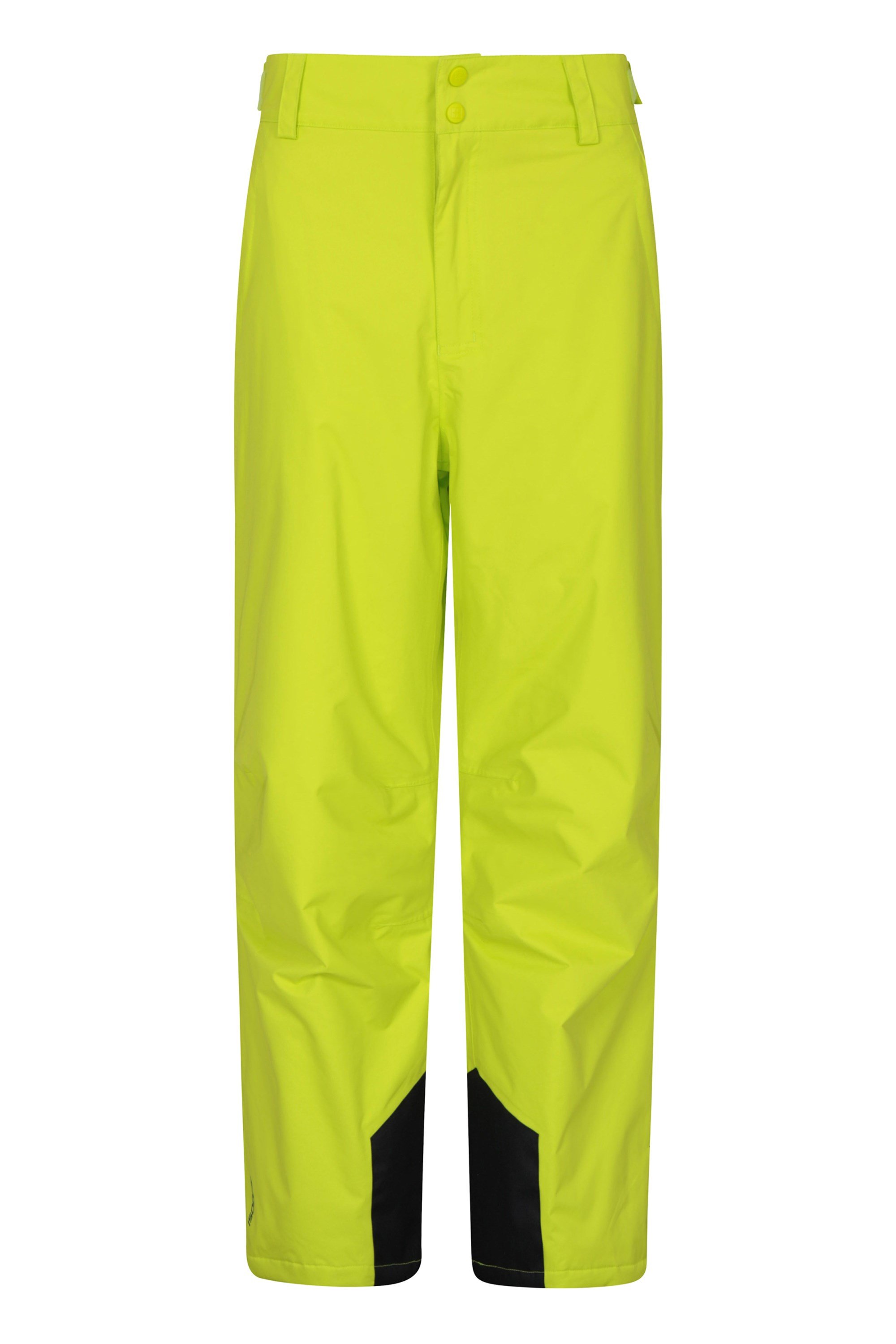 Gravity Mens Ski Pants - Short Length - Green