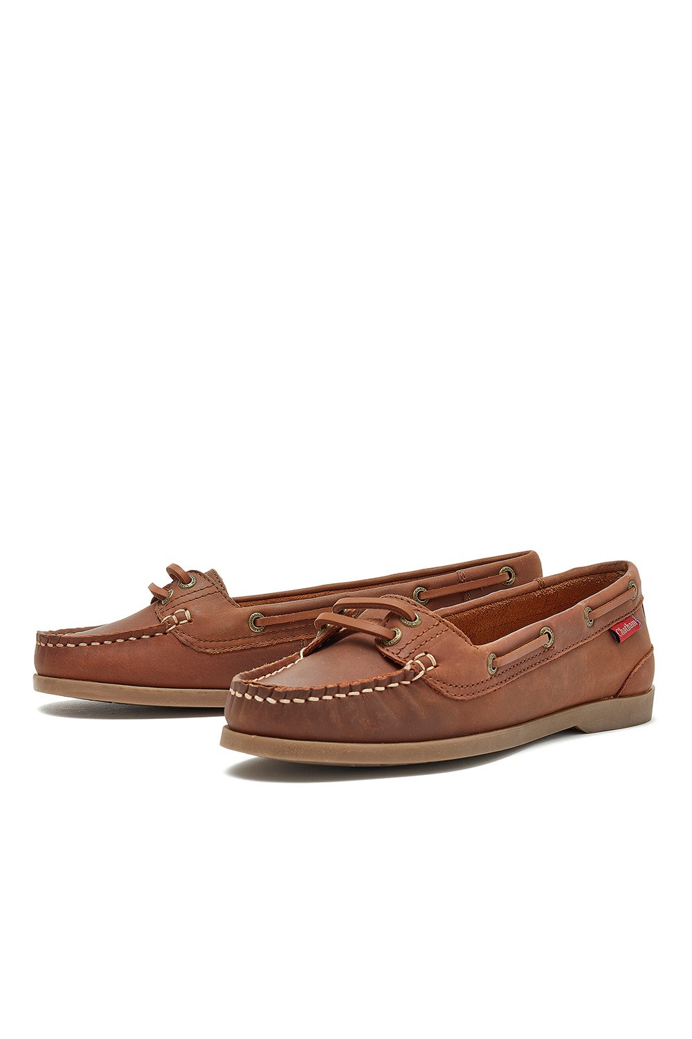 Harper Womens Premium Leather Boat Shoes -