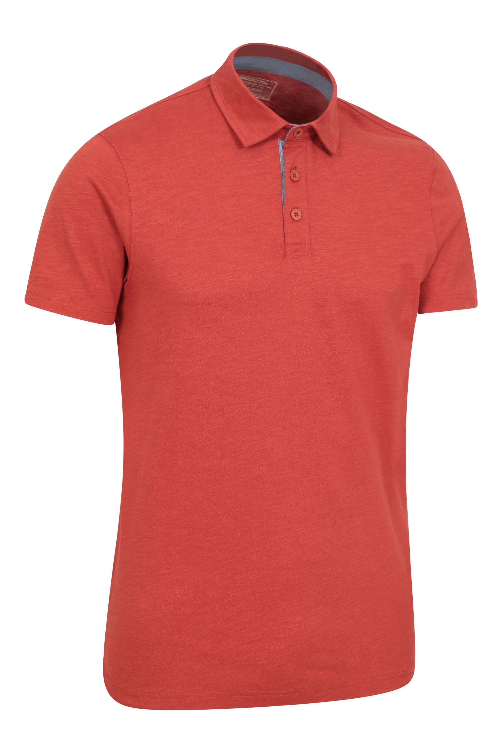 Hasst Ii Mens Organic Polo - Red