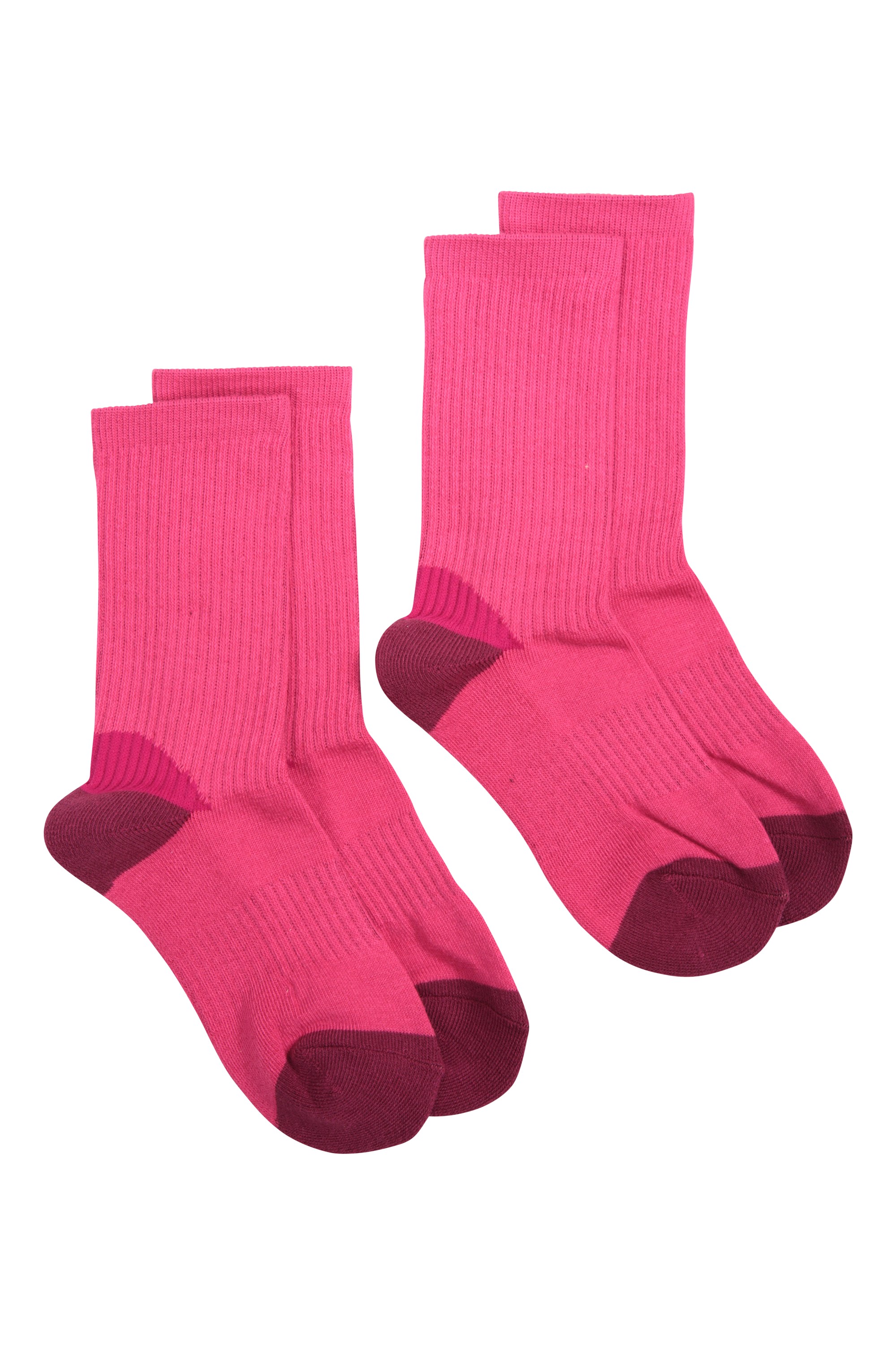 Hiker Kids Socks 2-pack - Pink