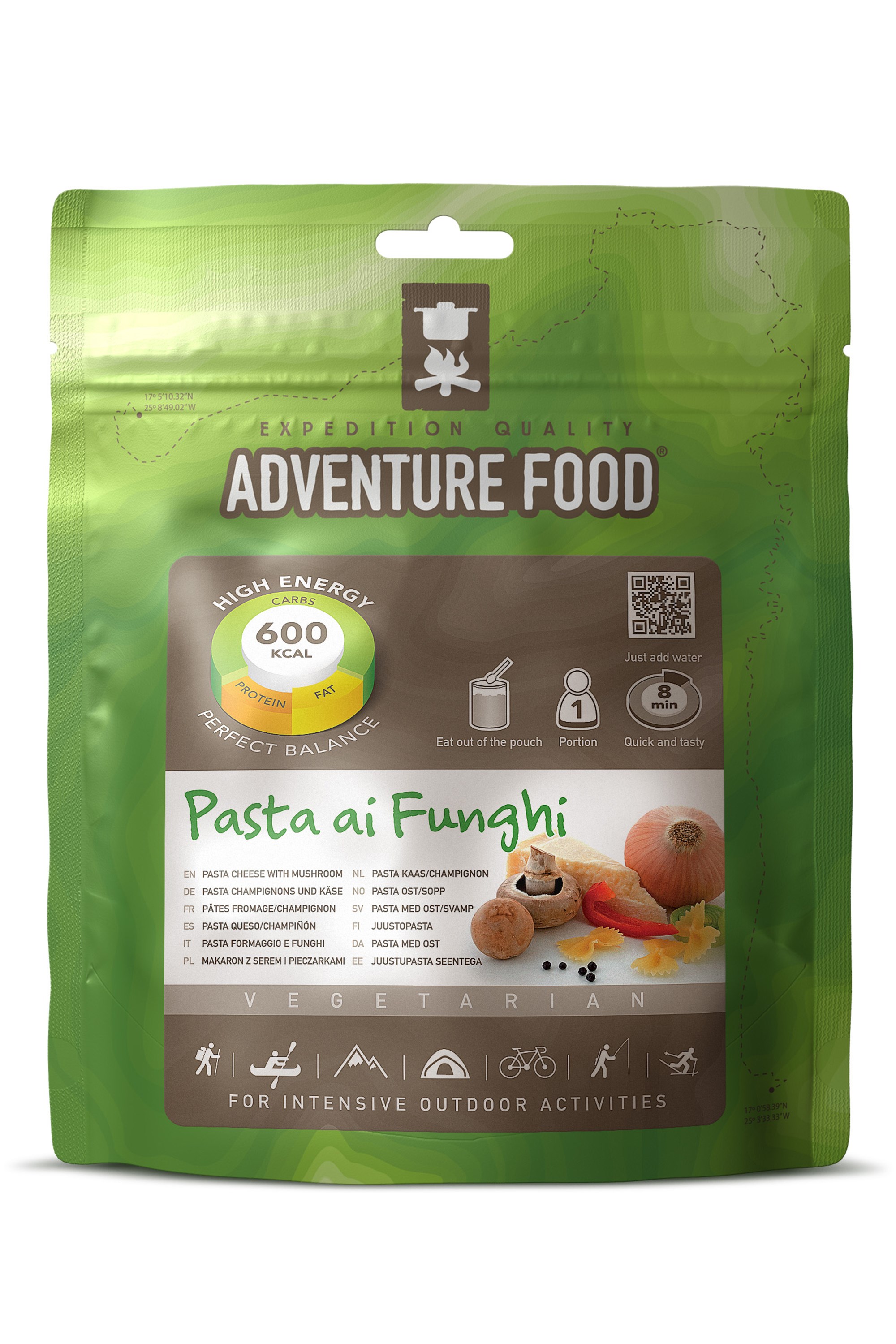 Adventure Food - Mushroom Pasta - One