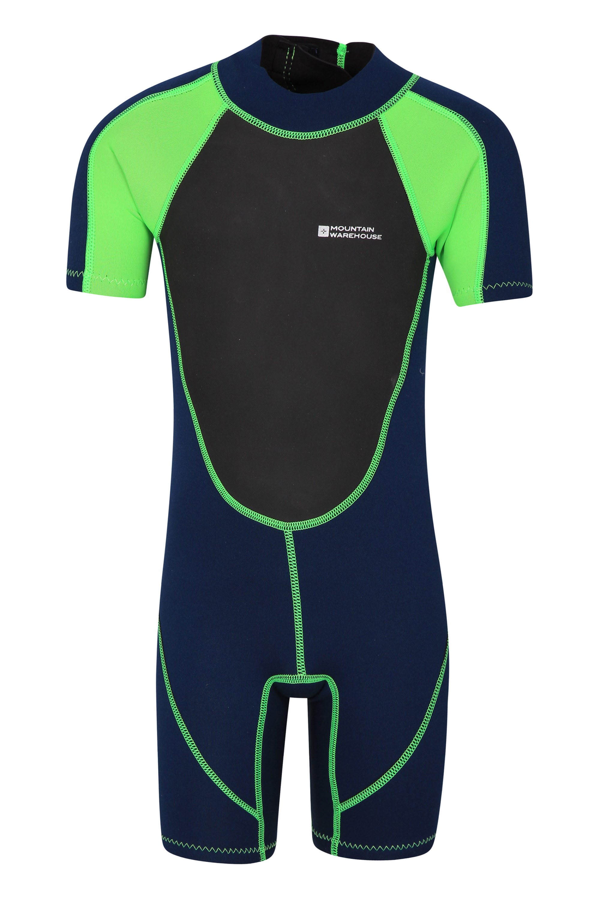 Kids Shorty Wetsuit - Green