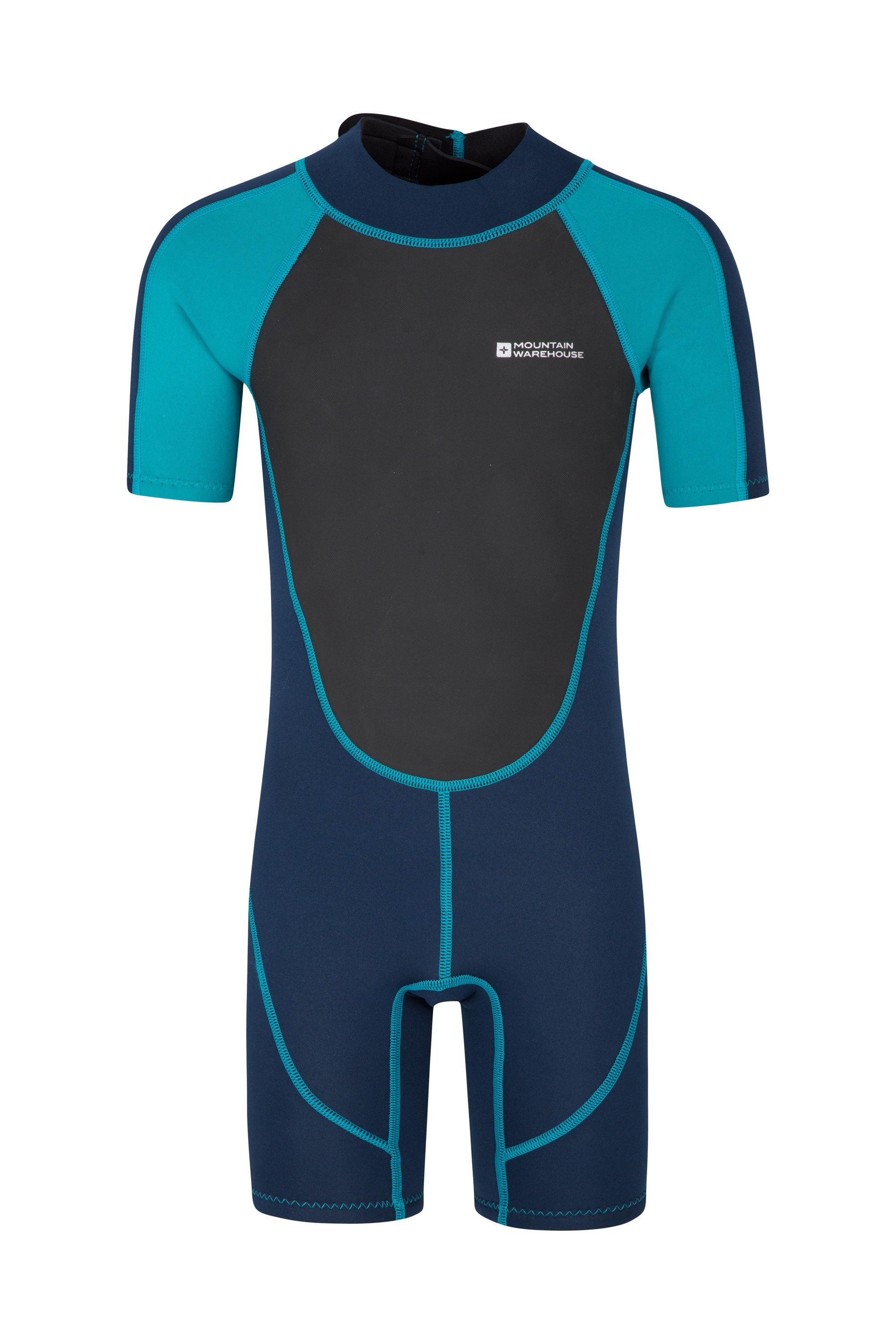 Kids Shorty Wetsuit - Teal