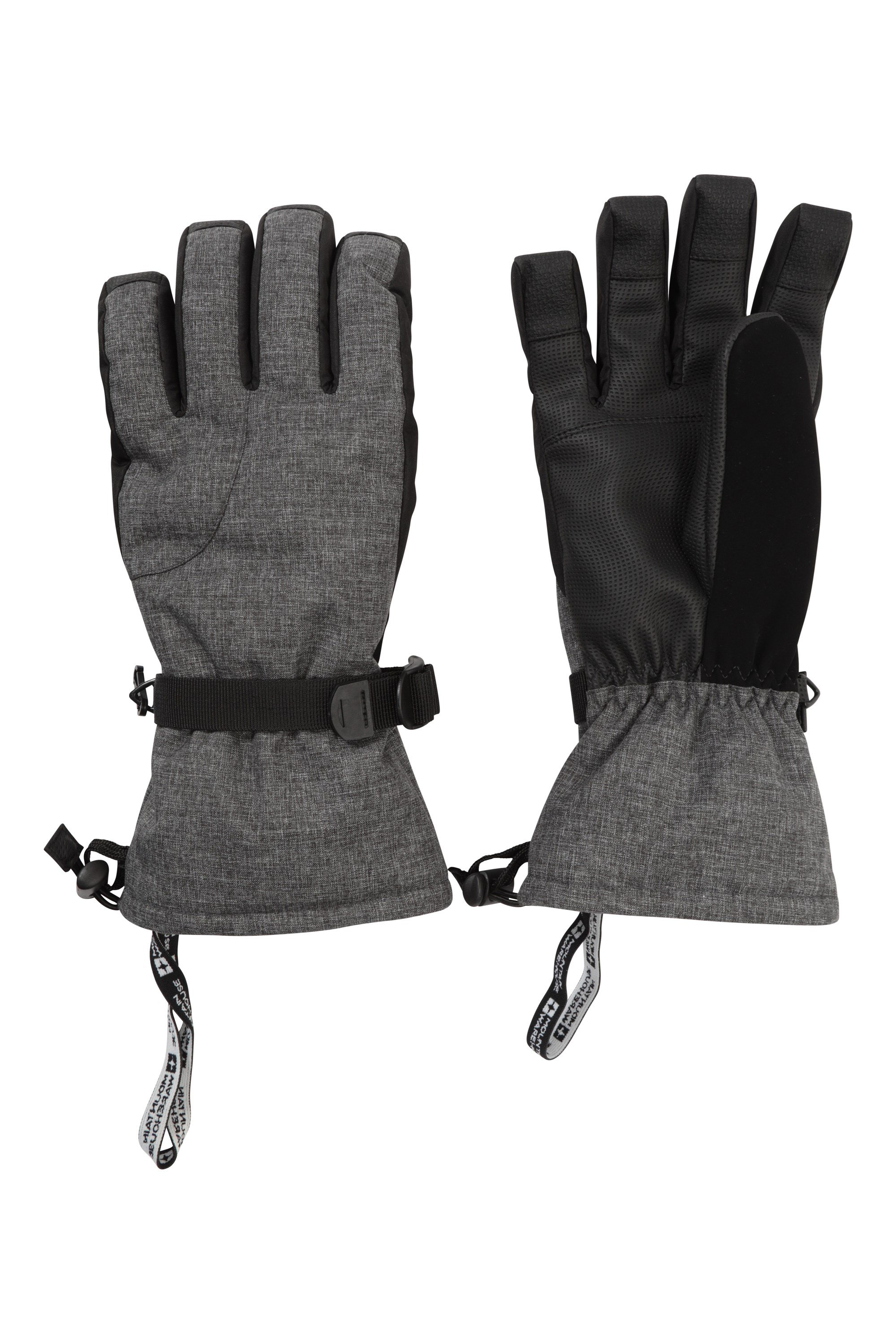 Lodge Mens Ski Gloves - Grey