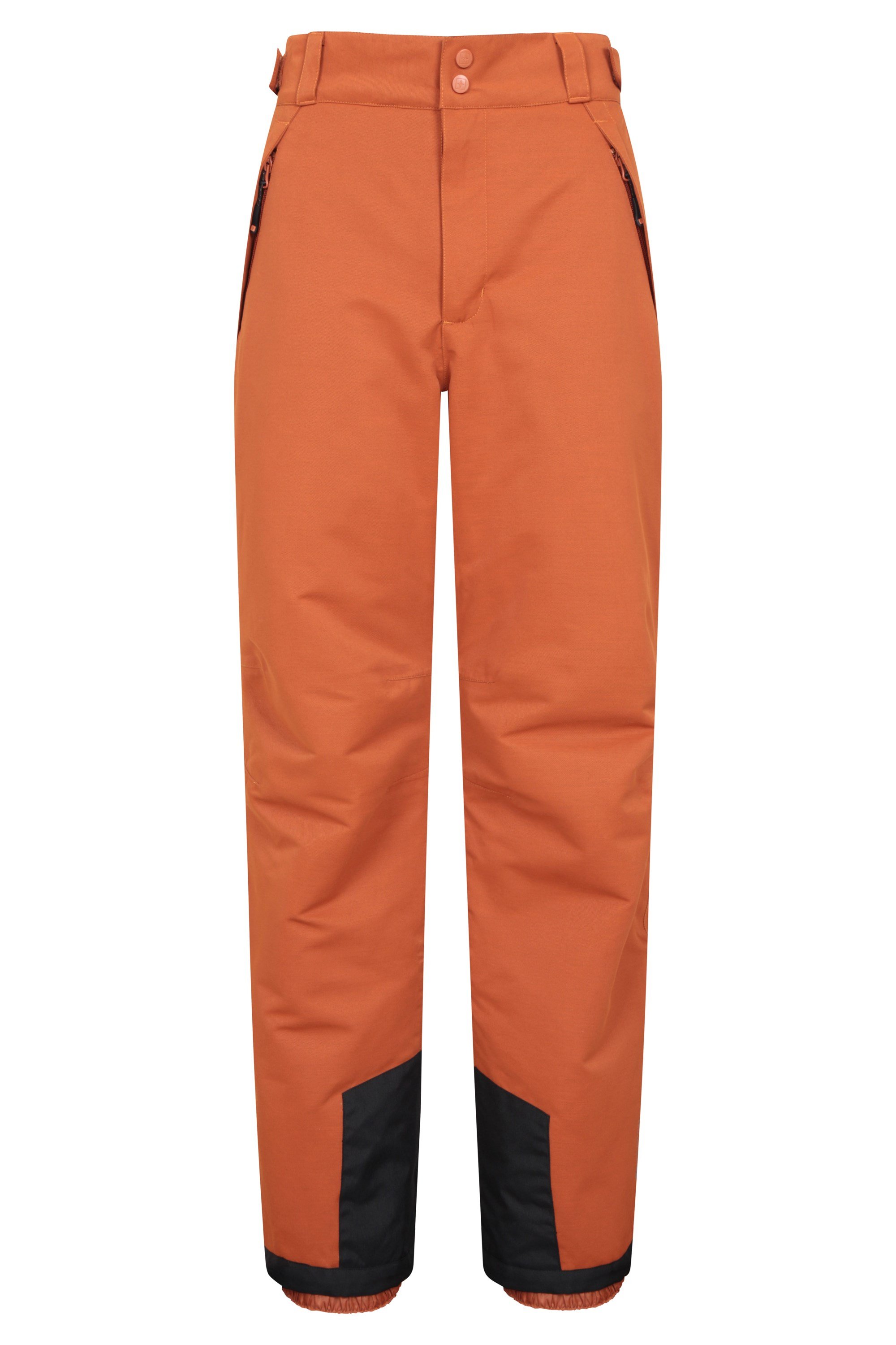 Luna Mens Ski Pants - Short Length - Orange
