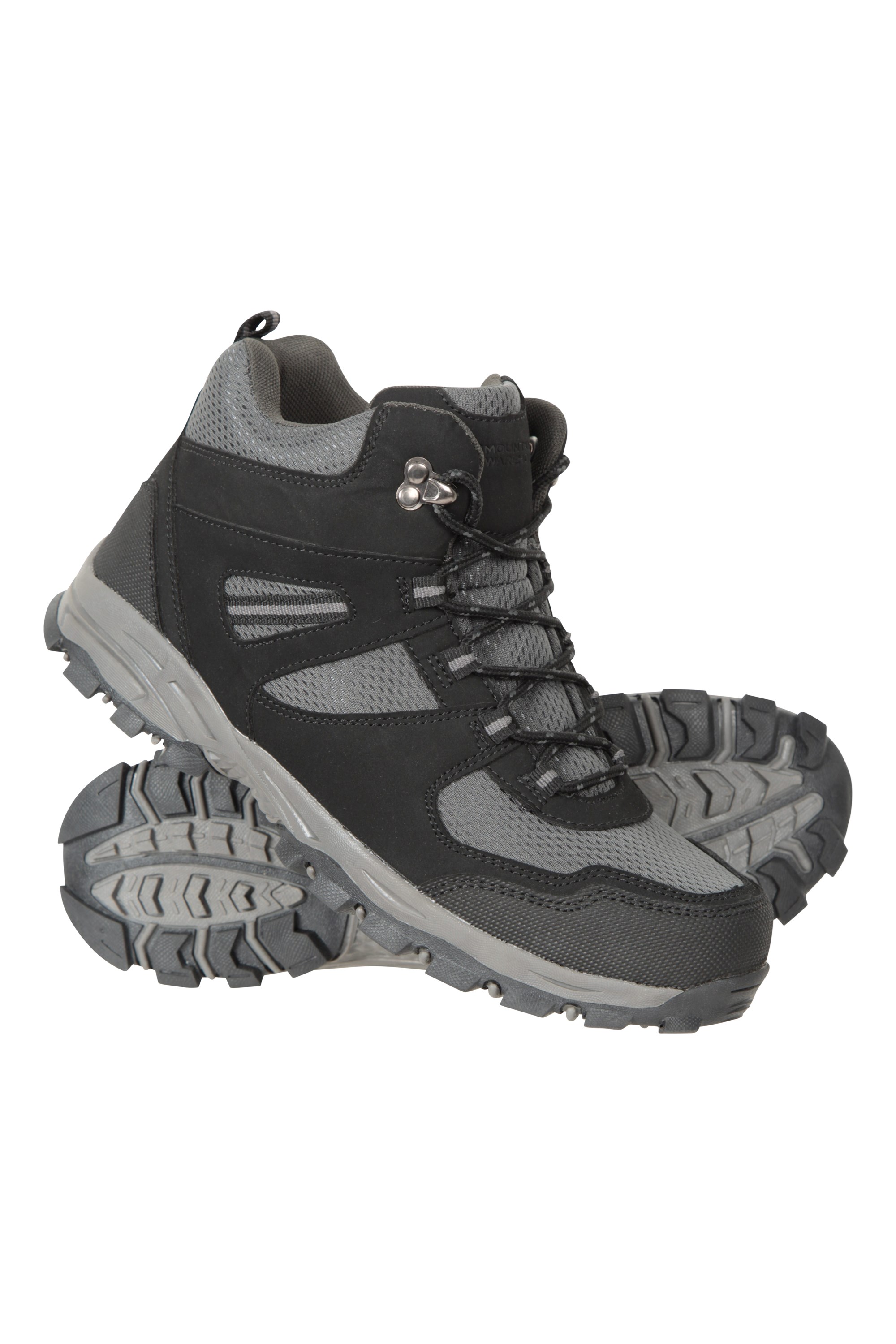 Mcleod Wide Fit Walking Boots - Black