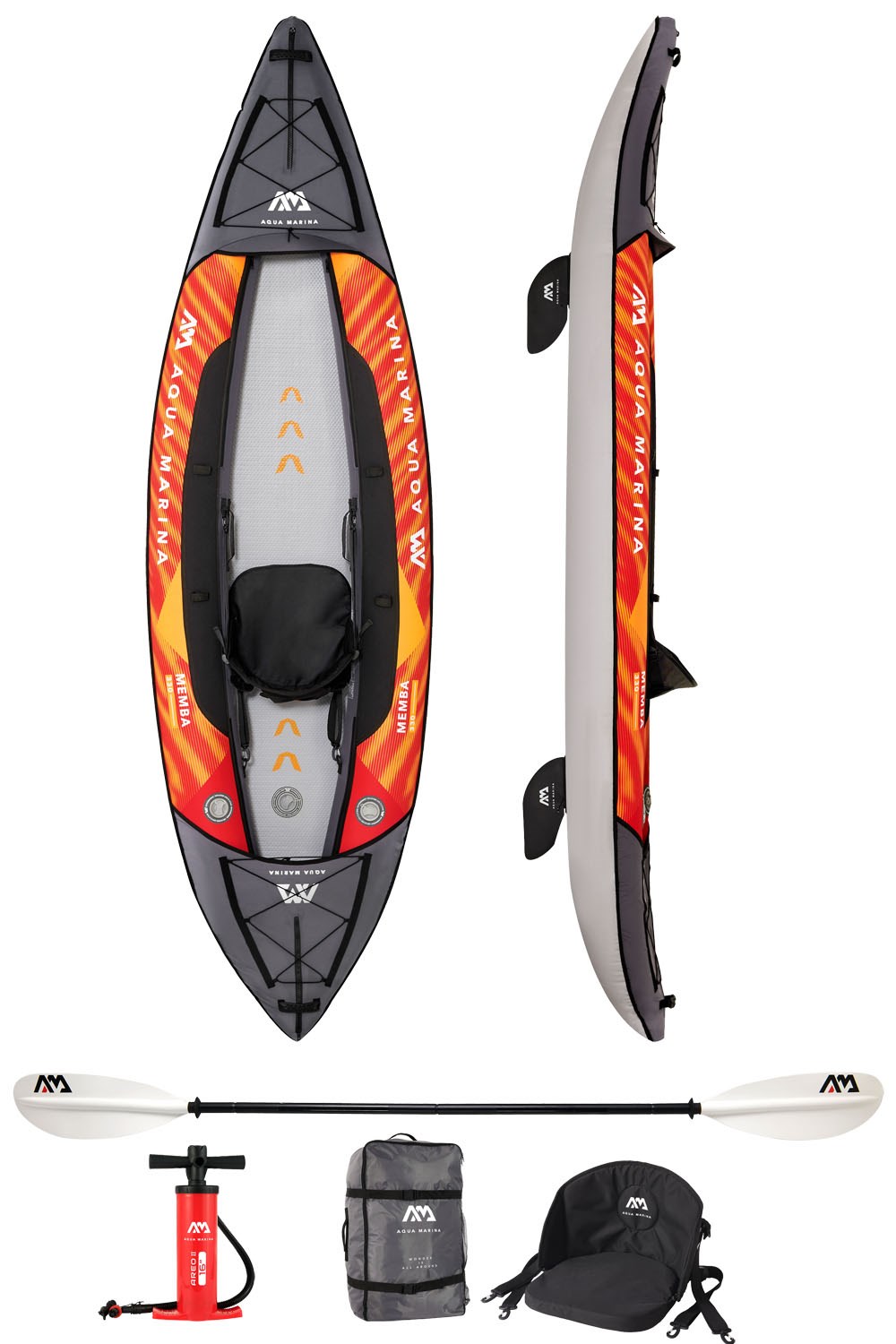 Memba 1 Person 330cm Kayak Package -