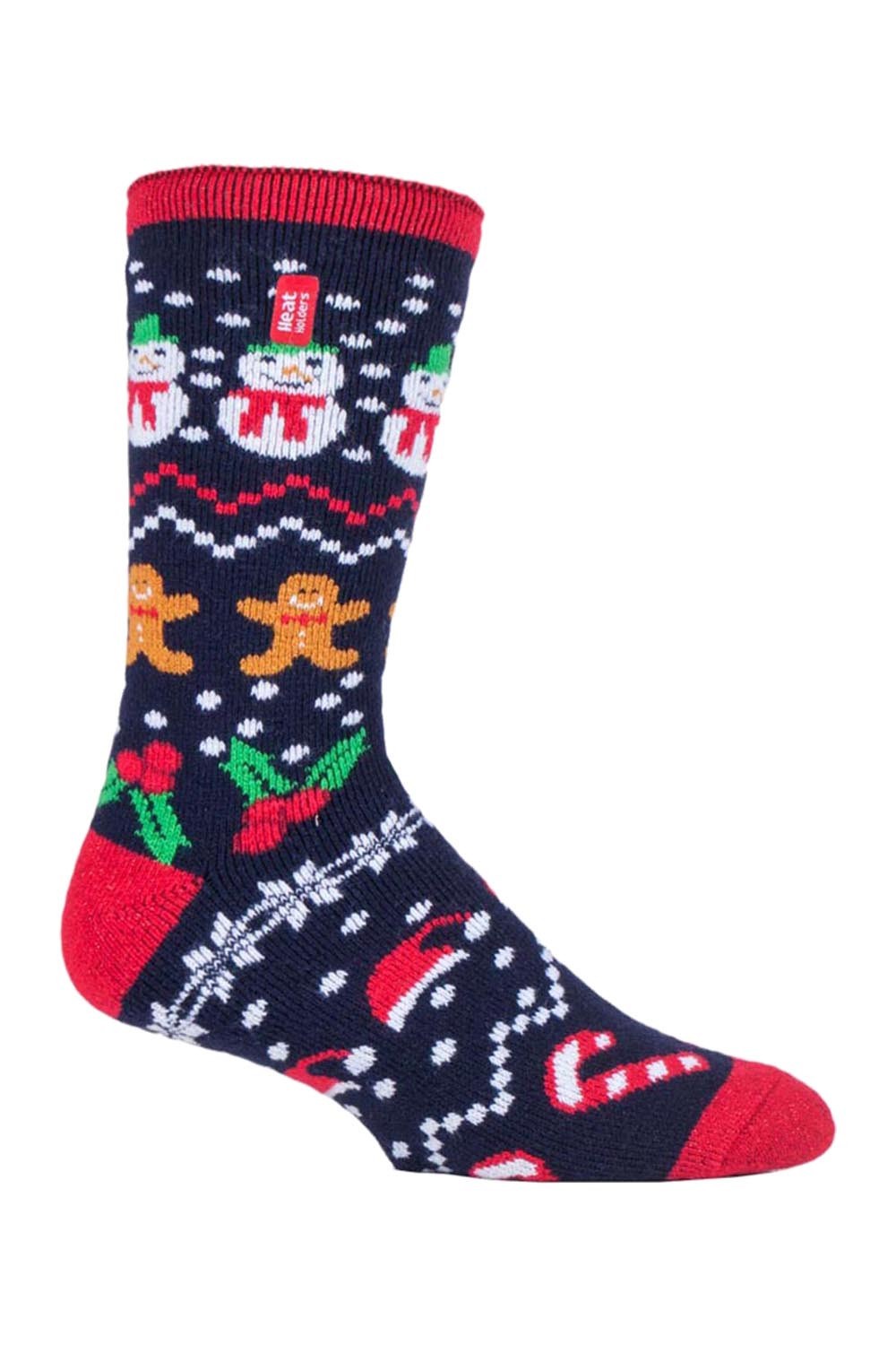 Mens Lite Thermal Christmas Socks -