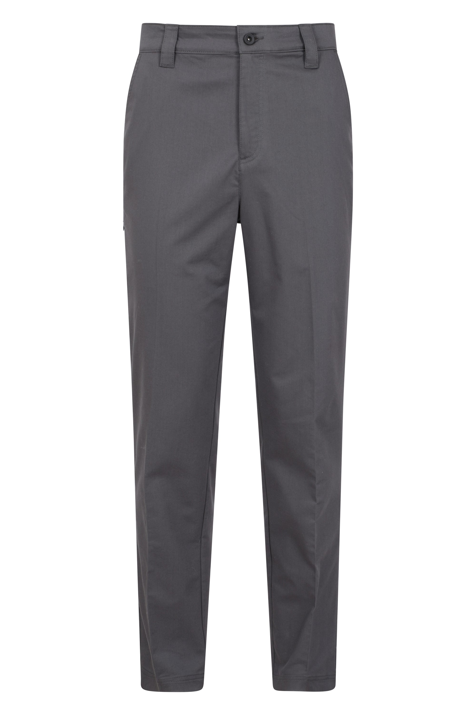 Mens Sweat Wicking Golf Trousers - Short Length - Grey