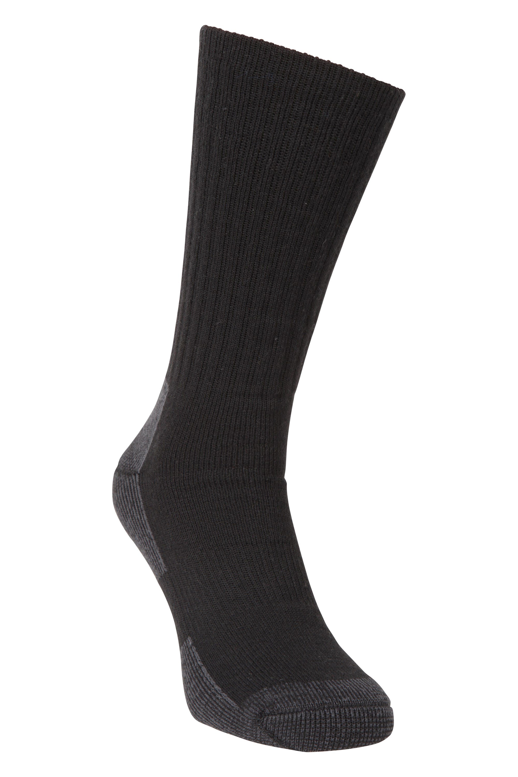 Mens Trek Wool Socks - Black