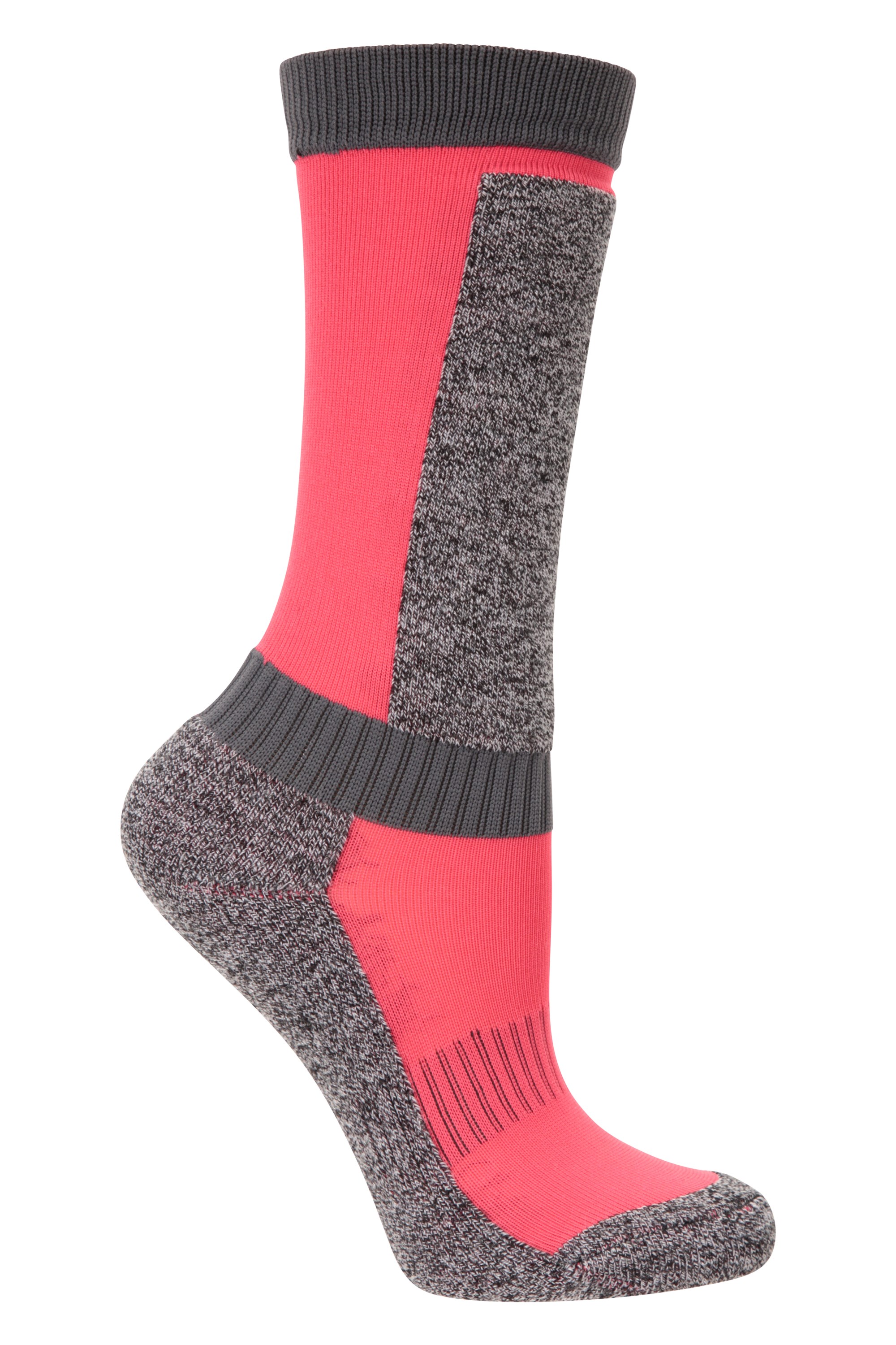 Merino Technical Kids Ski Socks - Pink