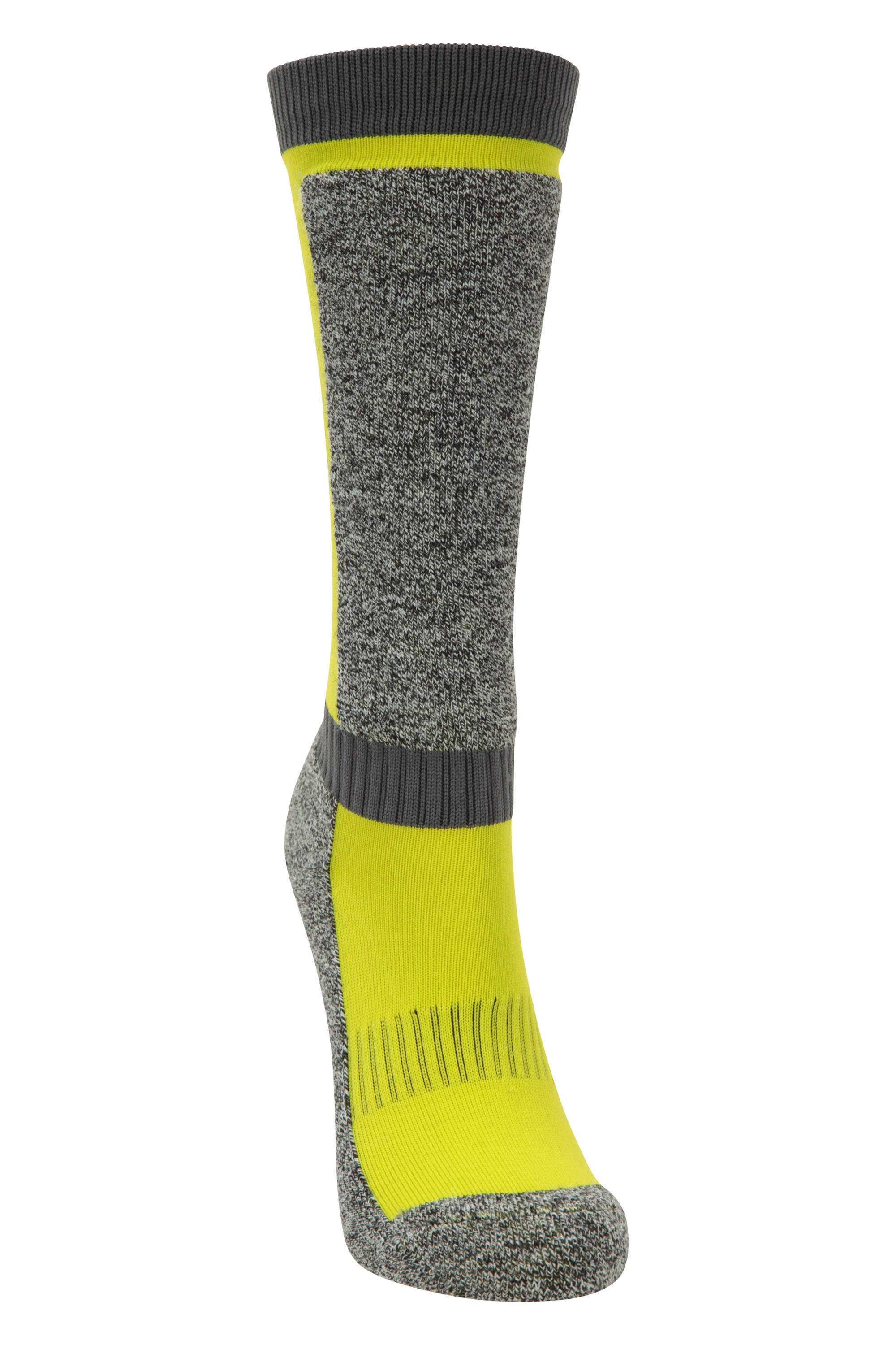 Merino Technical Kids Ski Socks - Yellow