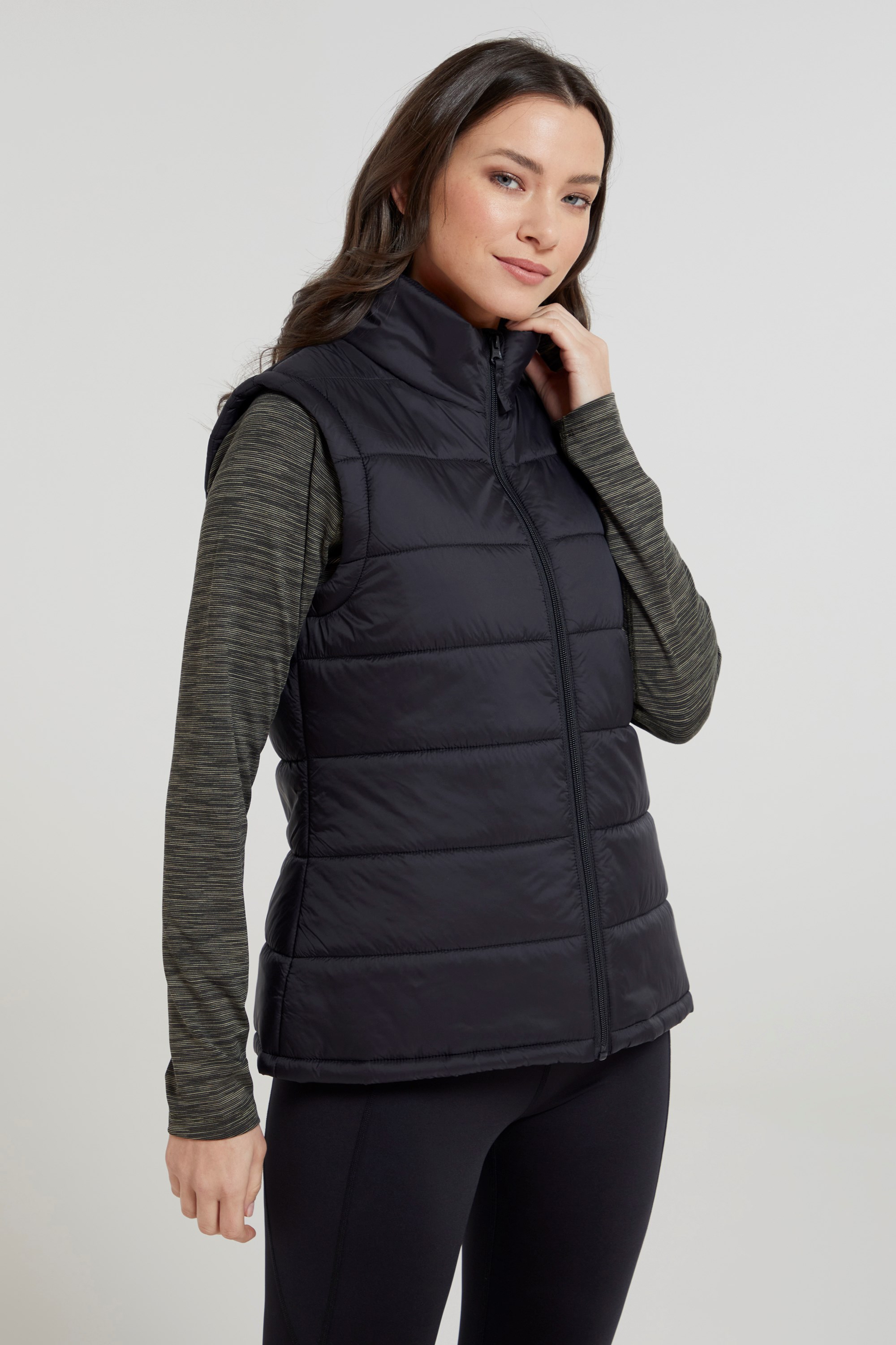 Mountain Essentials Womens Padded Gilet - Black