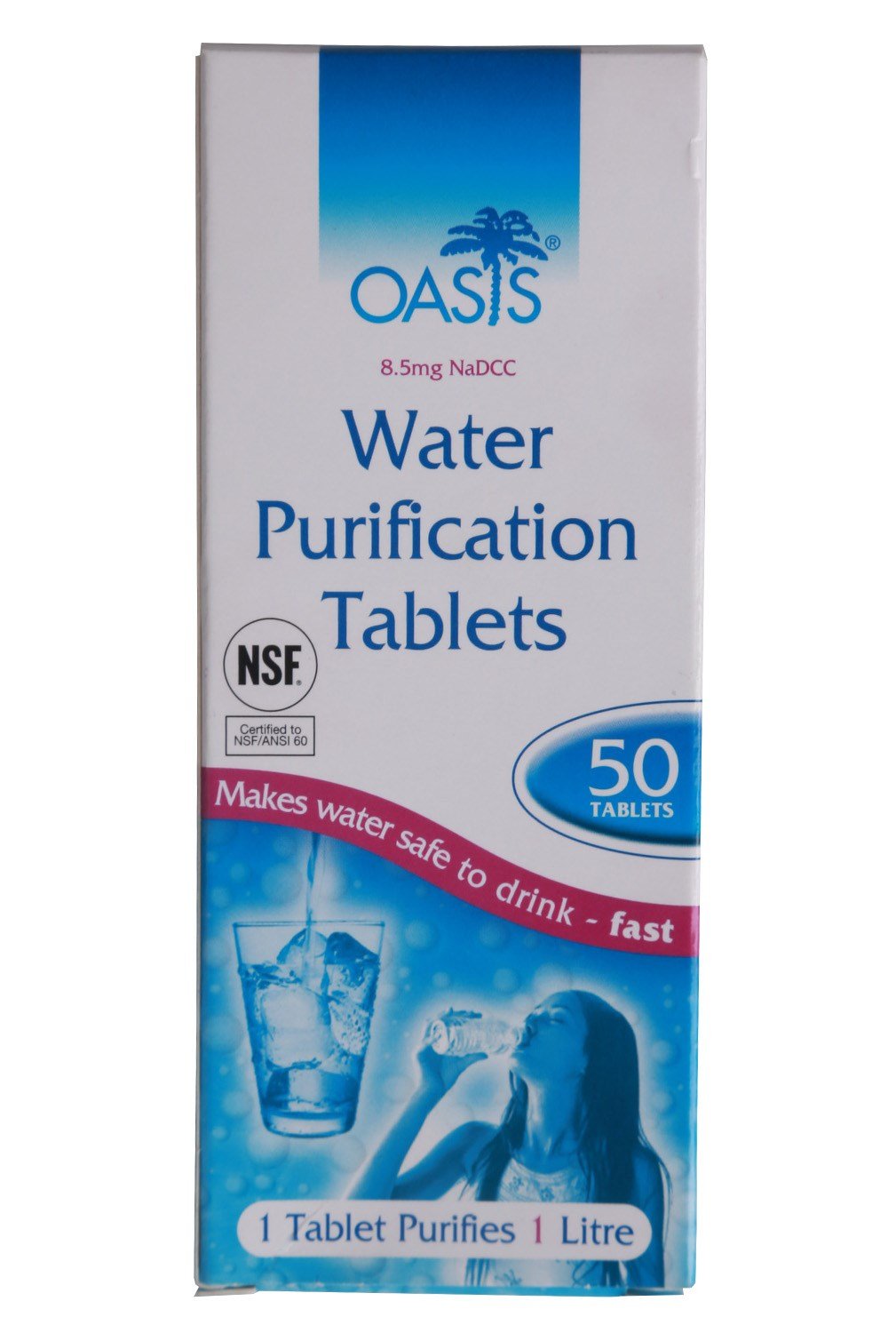 Oasis Water Purification Tablets - One