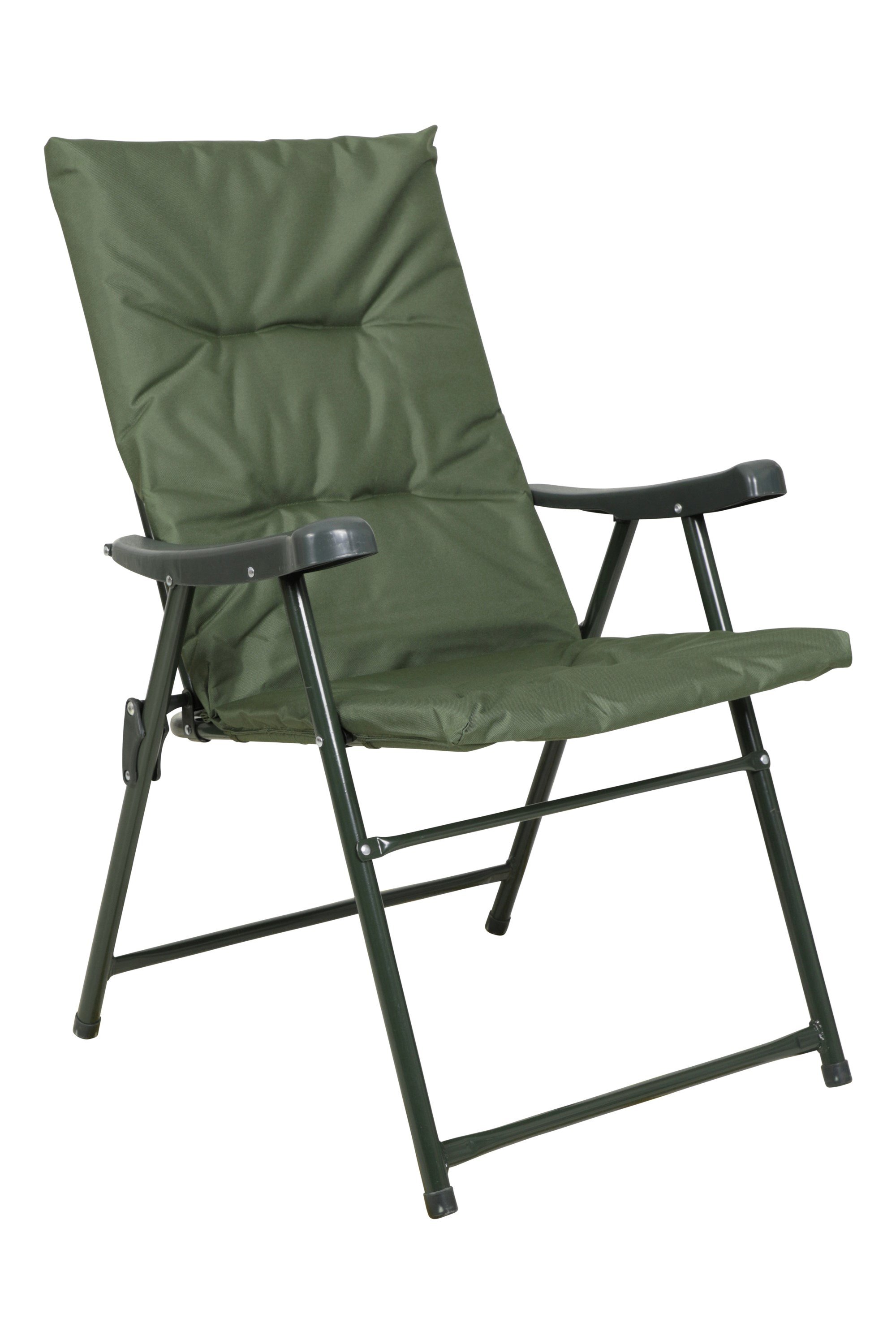Padded Folding Chair - Green