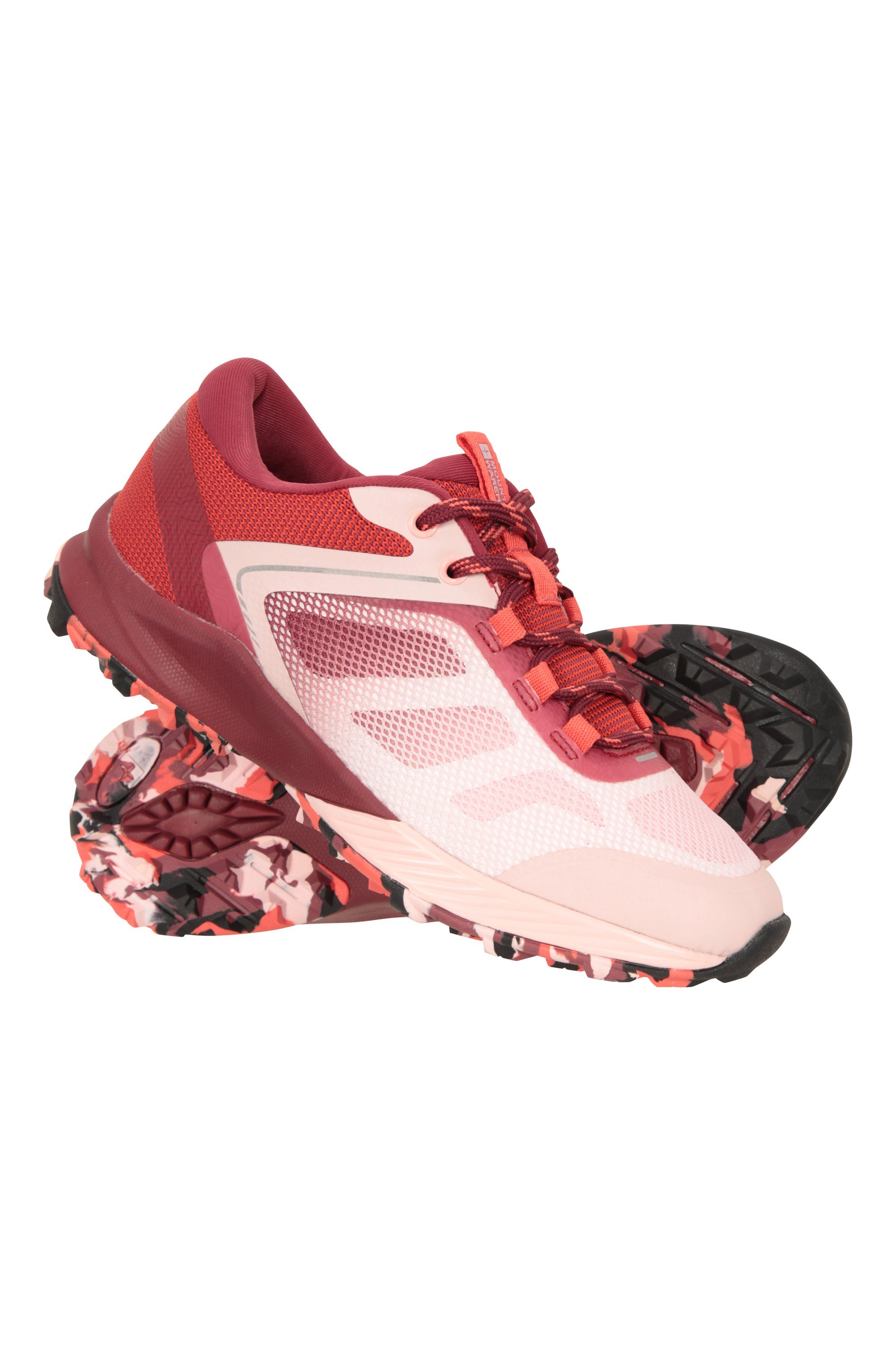 Performance Womens Ortholite Trail Runners - Pink