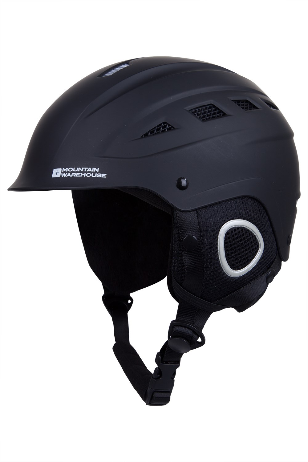 Pinnacle Unisex Ski Helmet - Black