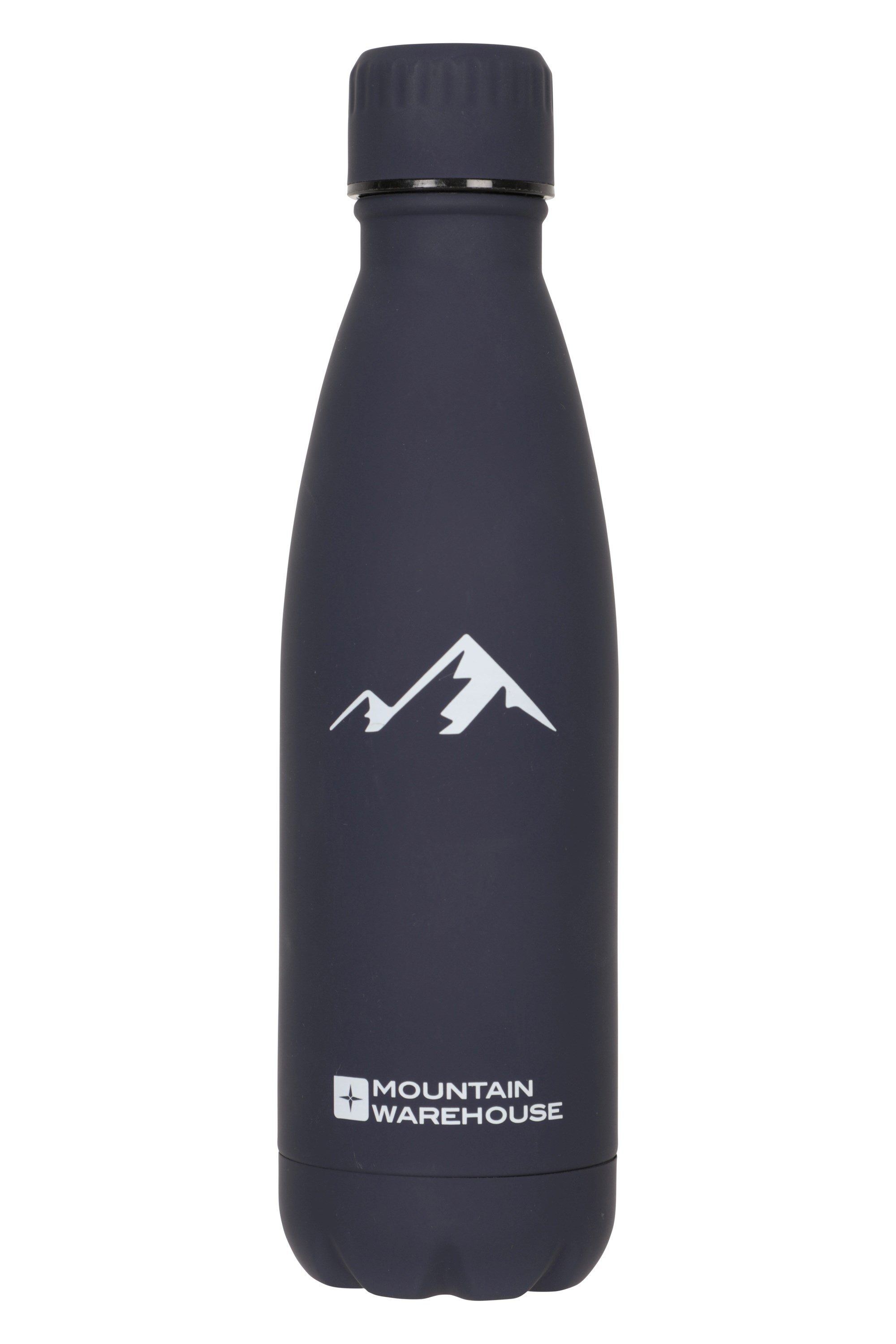 Printed Double-walled Water Bottle - 480ml - Navy