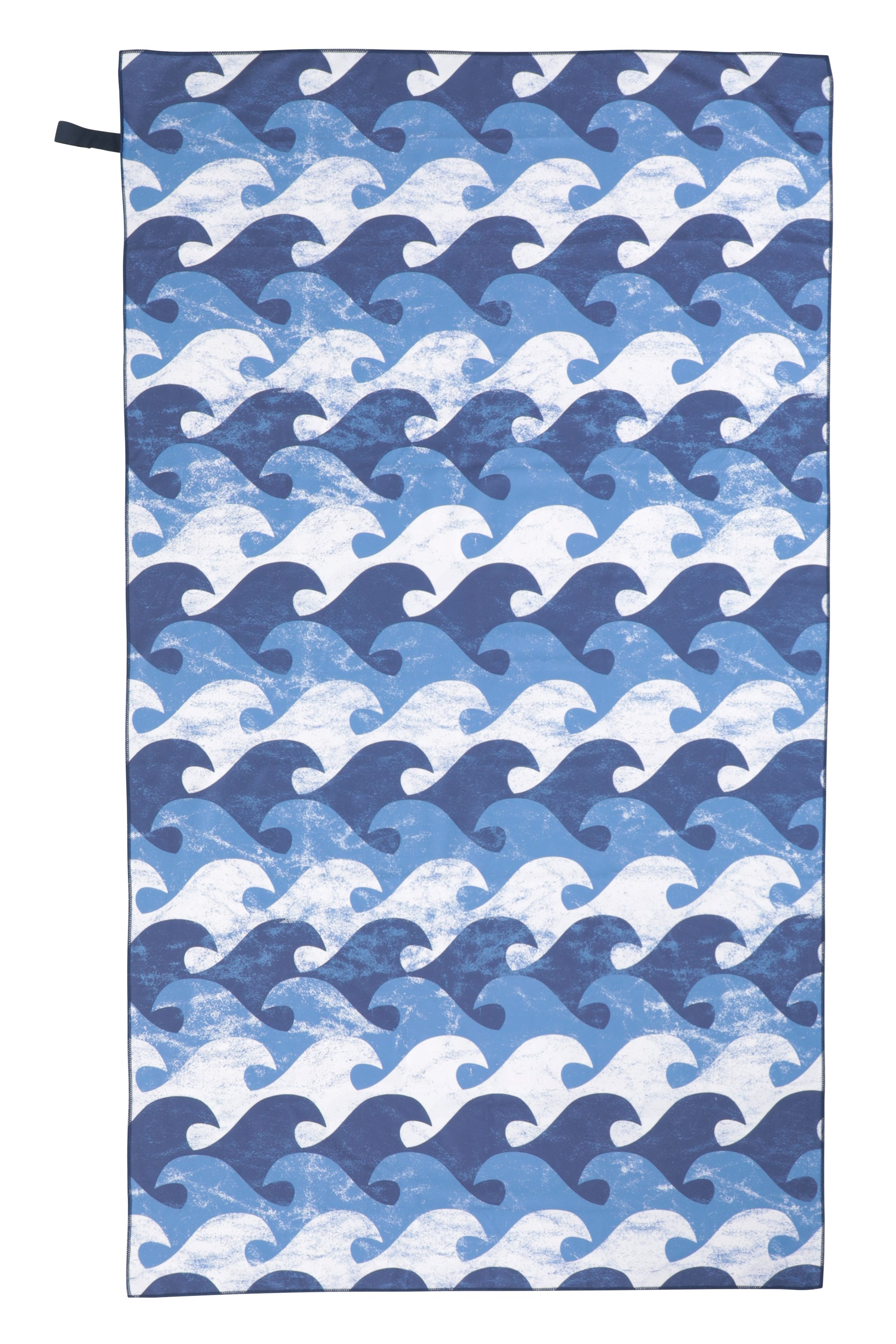 Printed Microfibre Towel - Giant - 150 X 85cm - Dark Blue