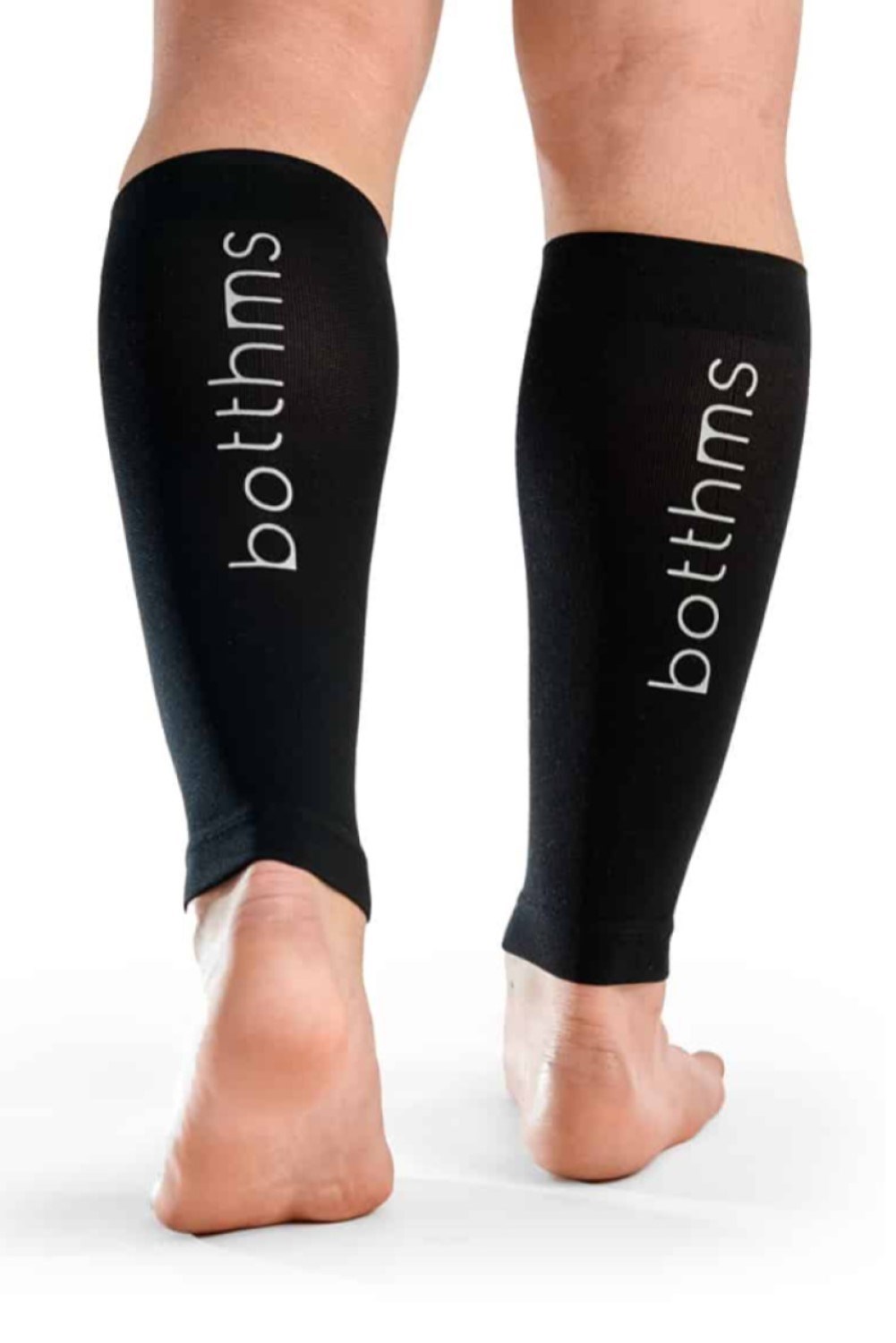 Professional Reflective Calf Compression Sleeves -