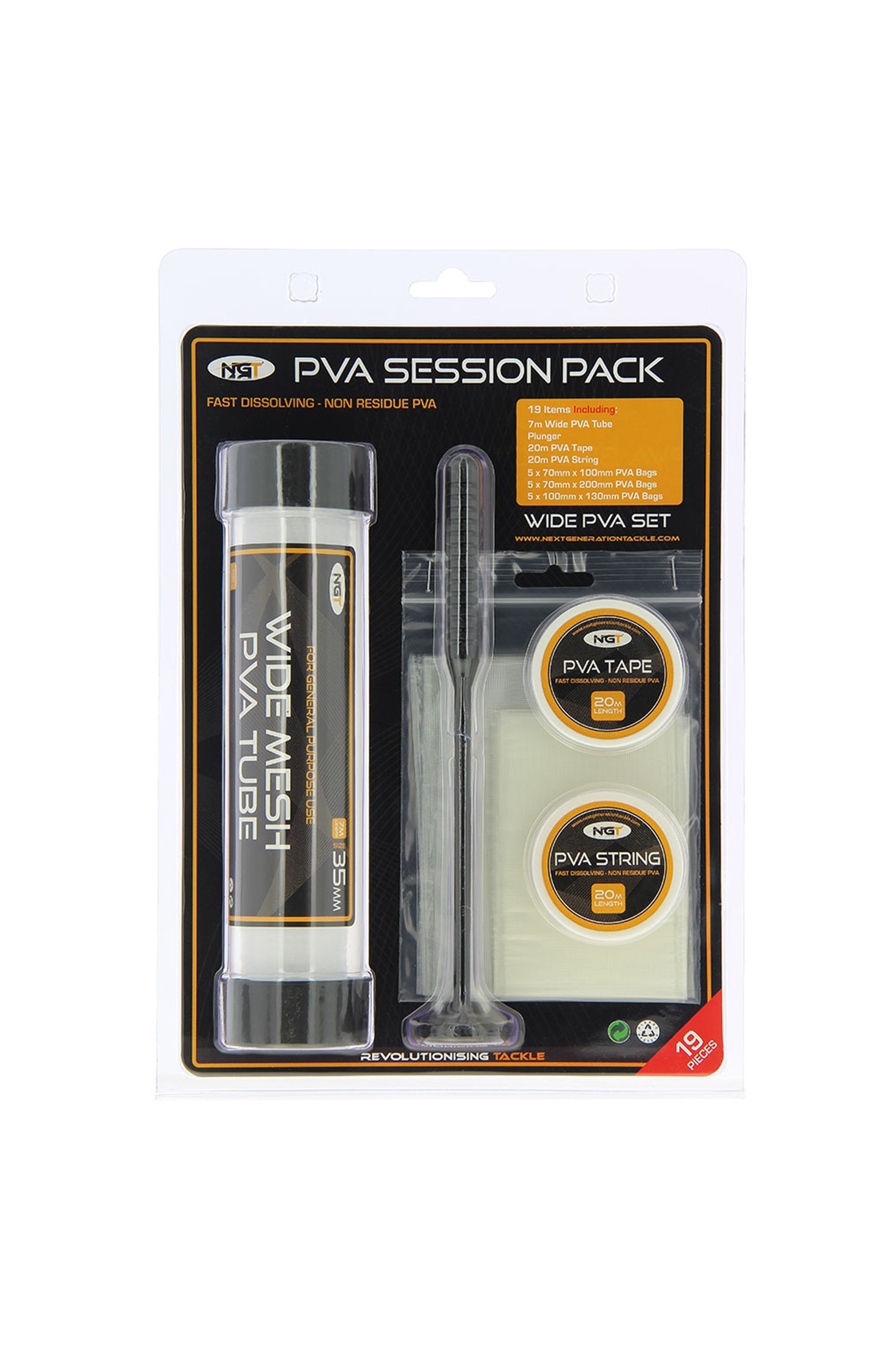 Pva Bait Wide Session Pack - One