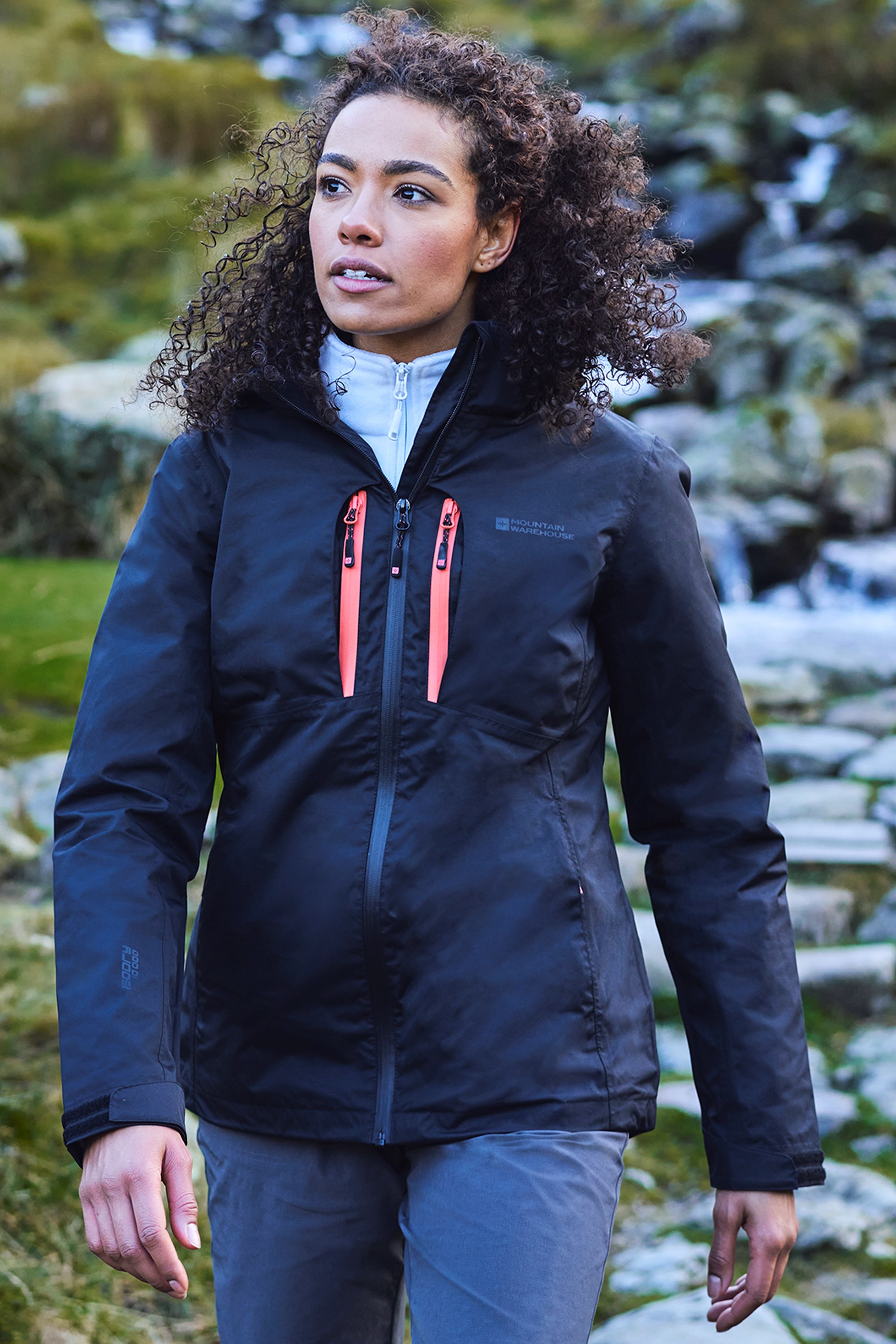 Rainforest Extreme Waterproof Womens Jacket - Black