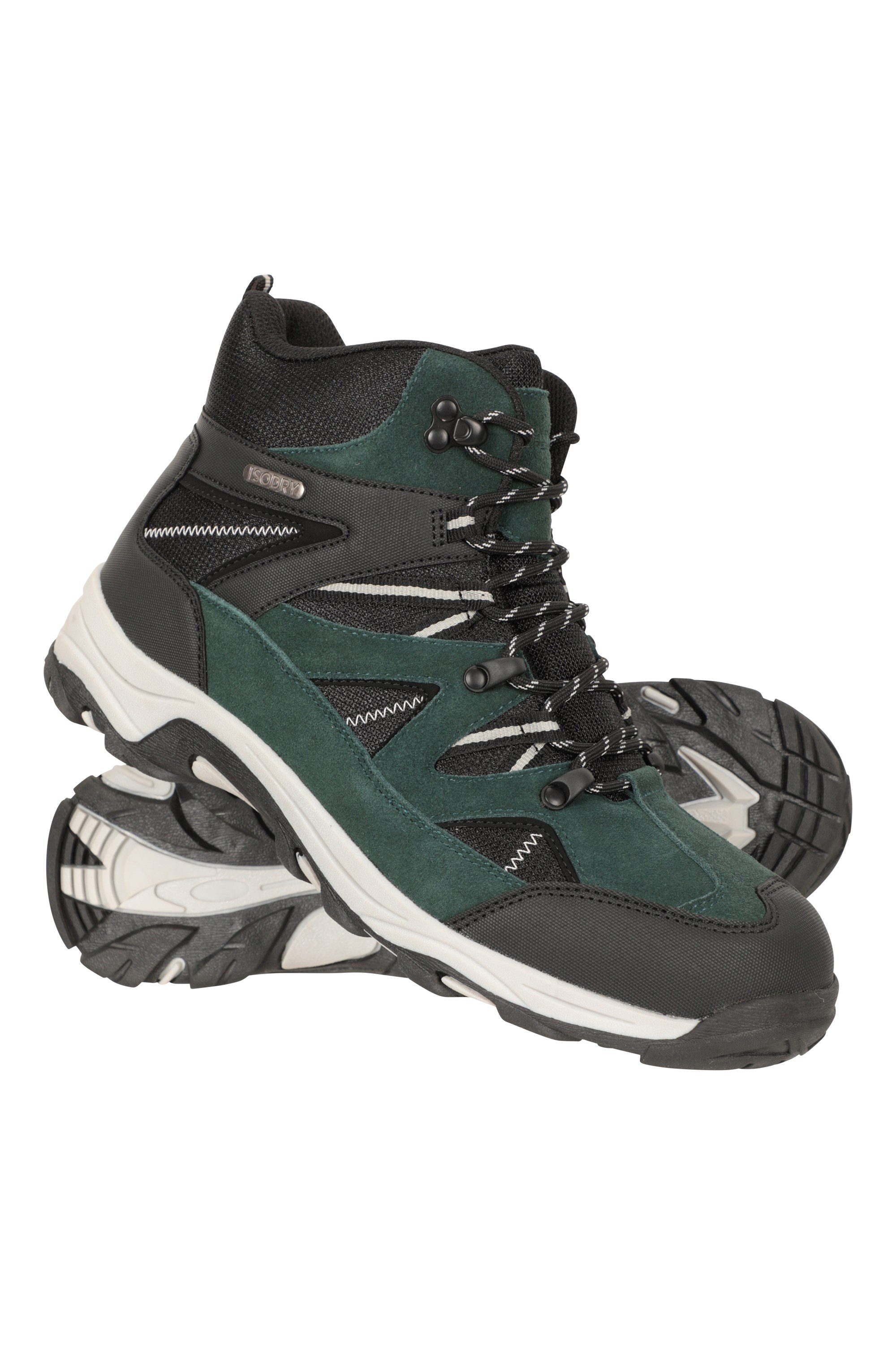 Rapid Mens Waterproof Hiking Boots - Green