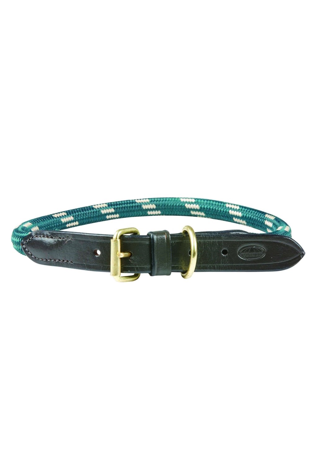 Rope Leather Dog Collar -