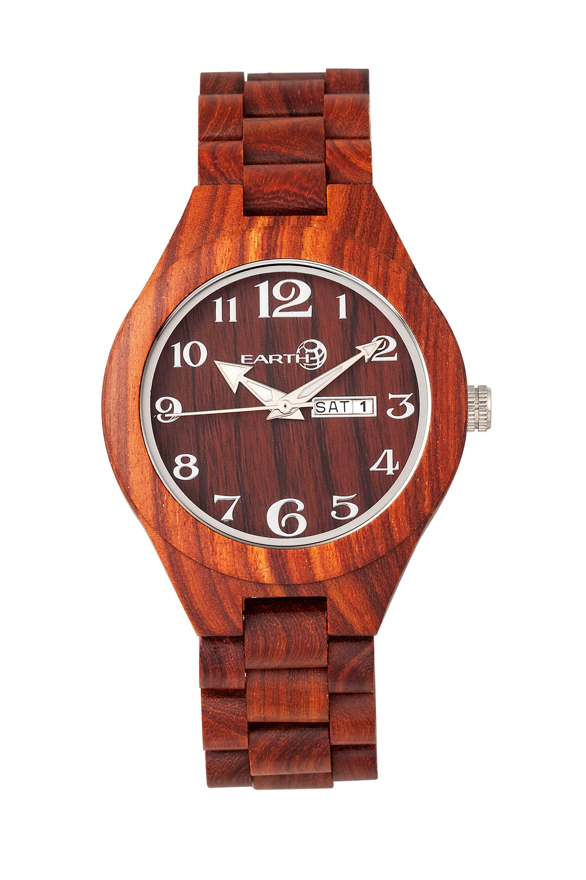 Sapwood Bracelet Watch With Date -