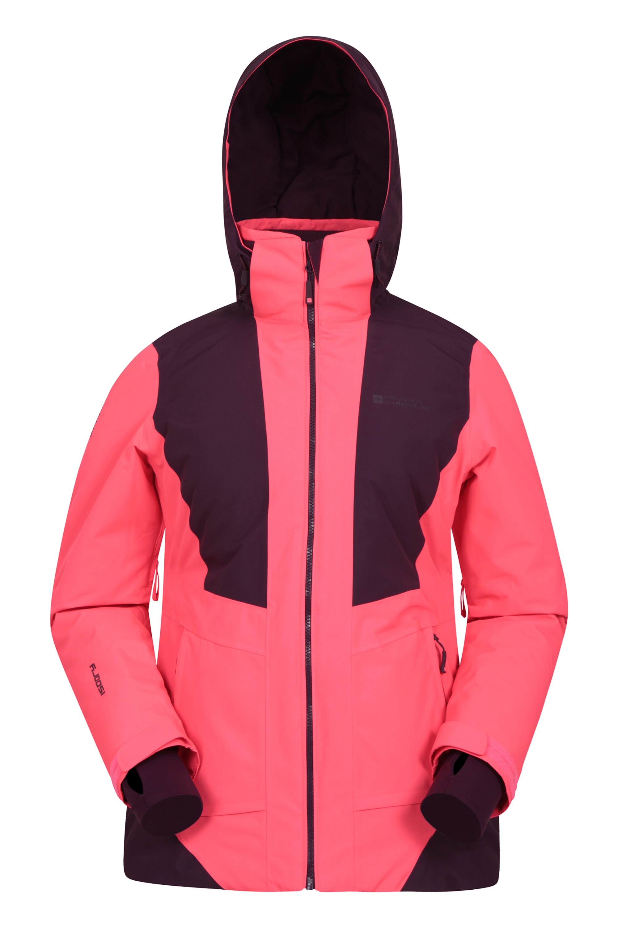 Slalom Extreme Womens Waterproof Ski Jacket - Pink