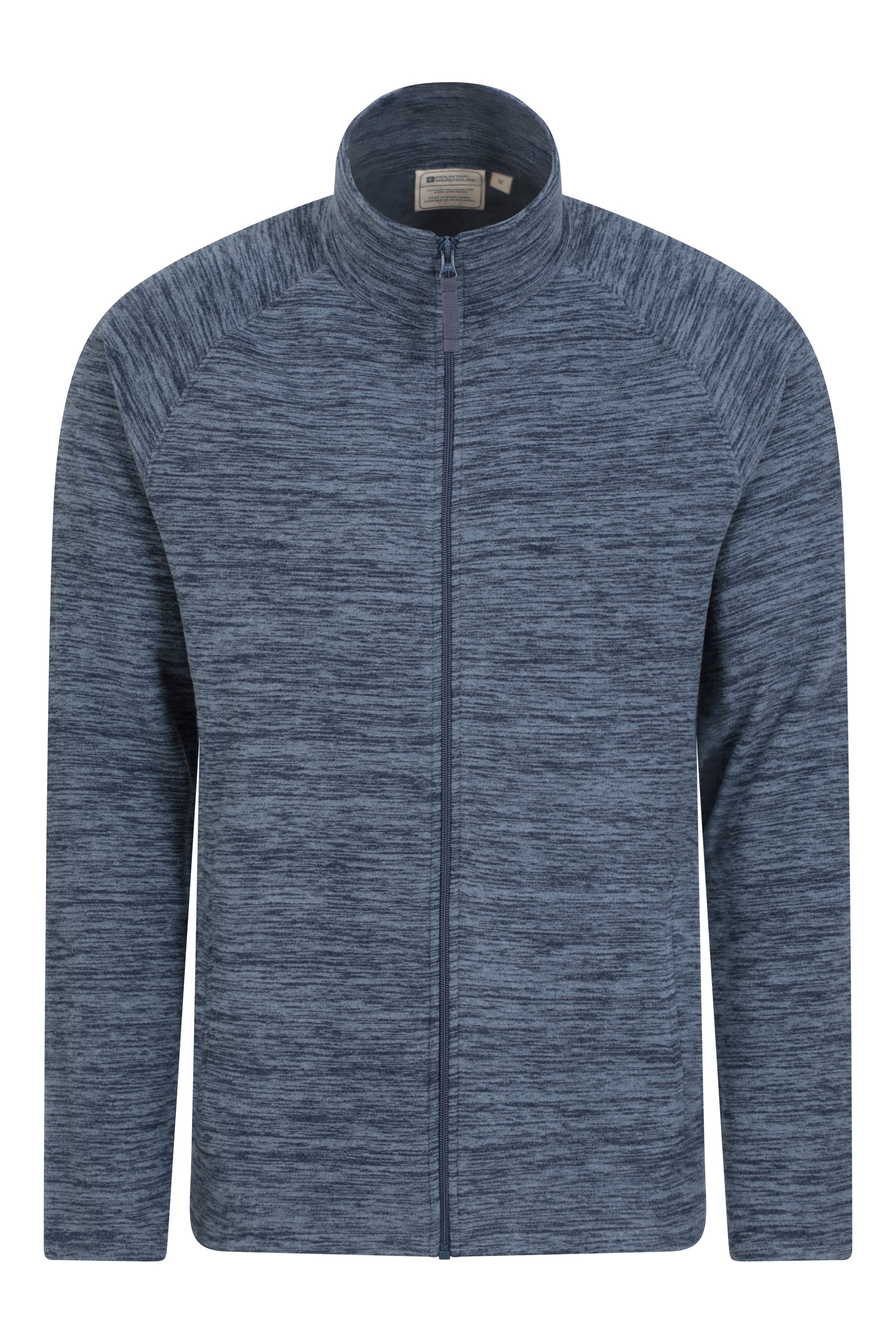 Snowdon Ii Mens Full-zip Fleece Jacket - Blue